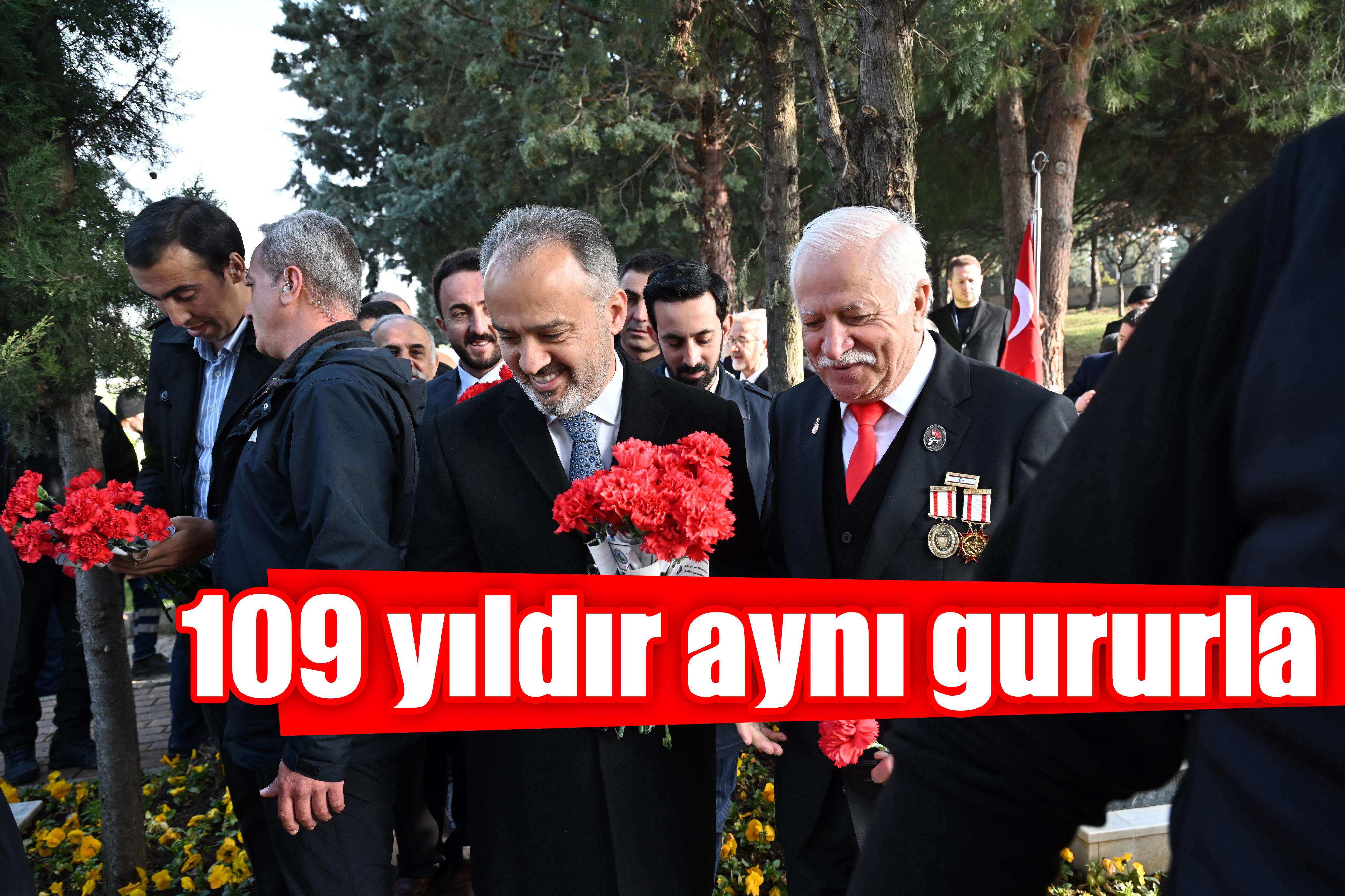 109 yıldır aynı gururla