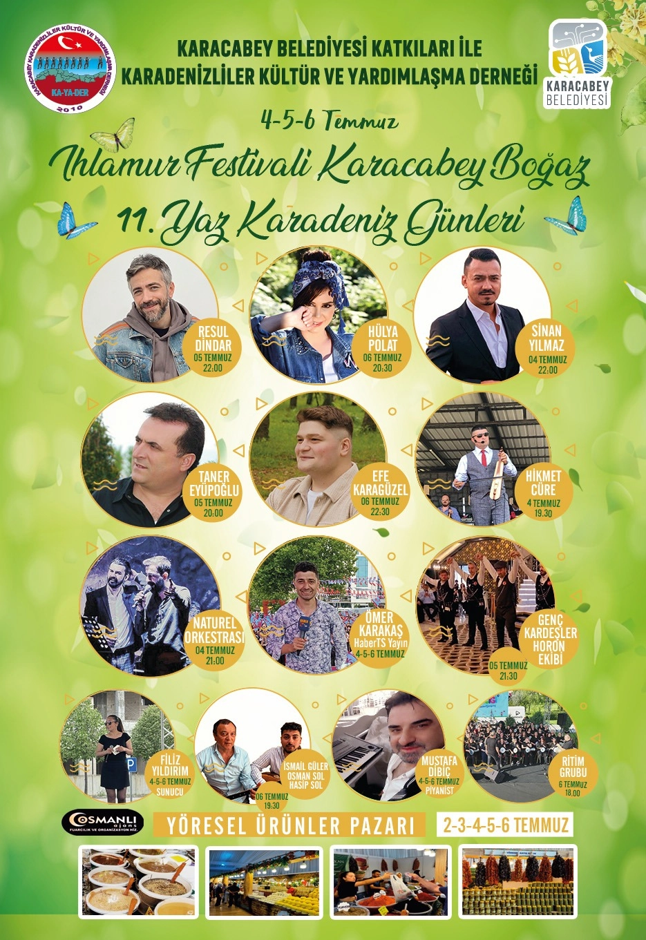 11. Yeniköy (Boğaz) Ihlamur Festivali Heyecanı Başlıyor!