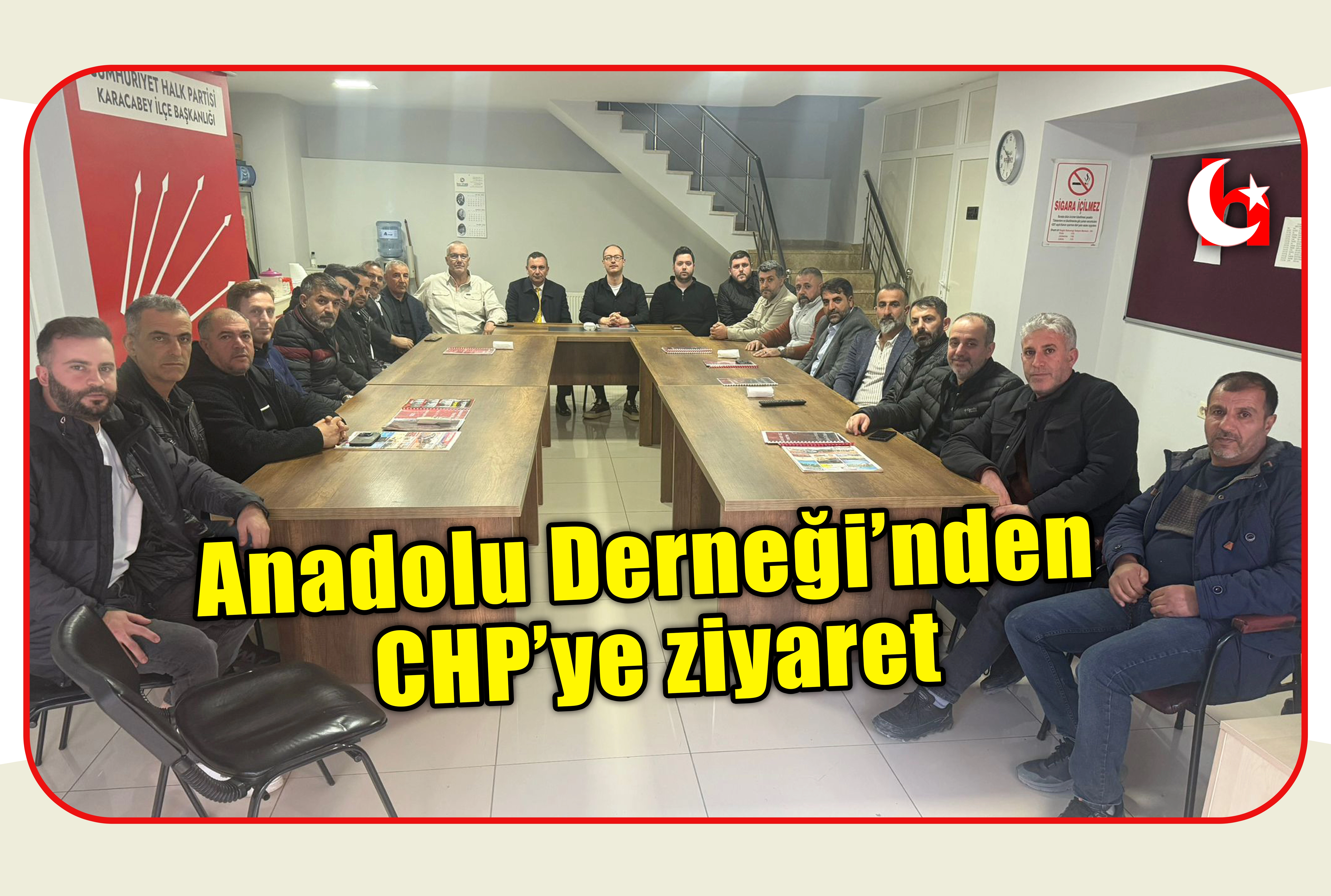 Anadolu Derneği&rsquo;nden CHP&rsquo;ye ziyaret