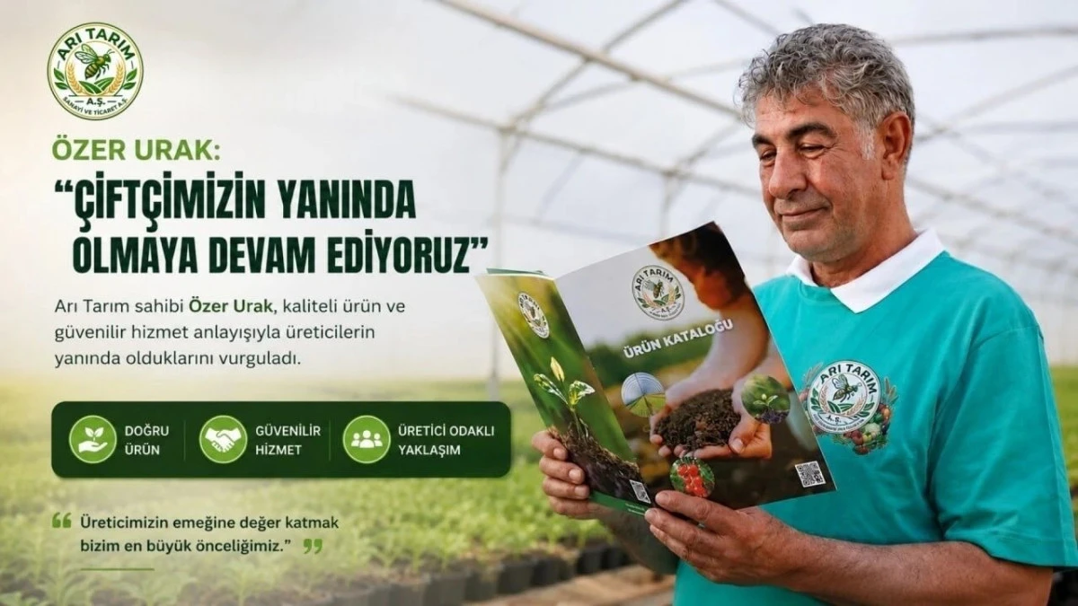 Arı Tarım'dan Konya'ya dev yatırım! 