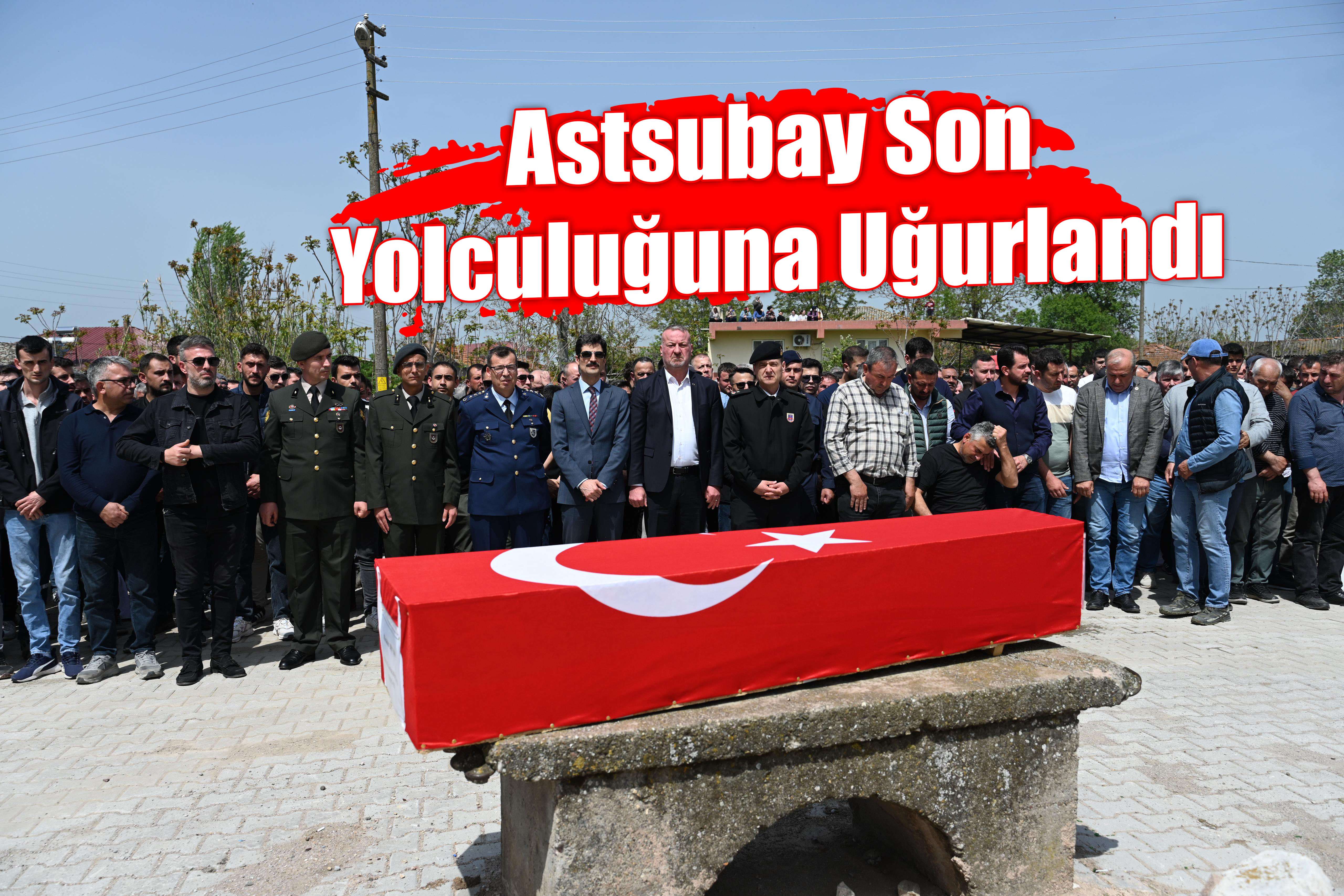 Karacabeyli Astsubay Son Yolculuğuna Uğurlandı
