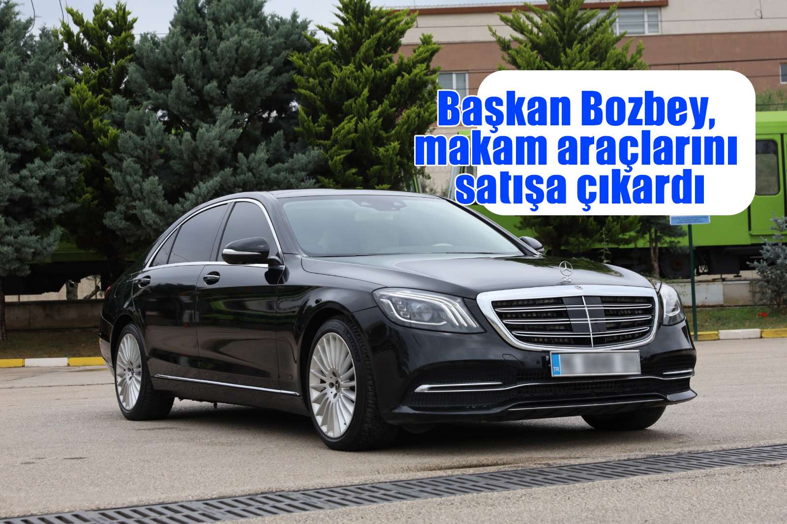 Başkan Bozbey, makam araçlarını satışa çıkardı