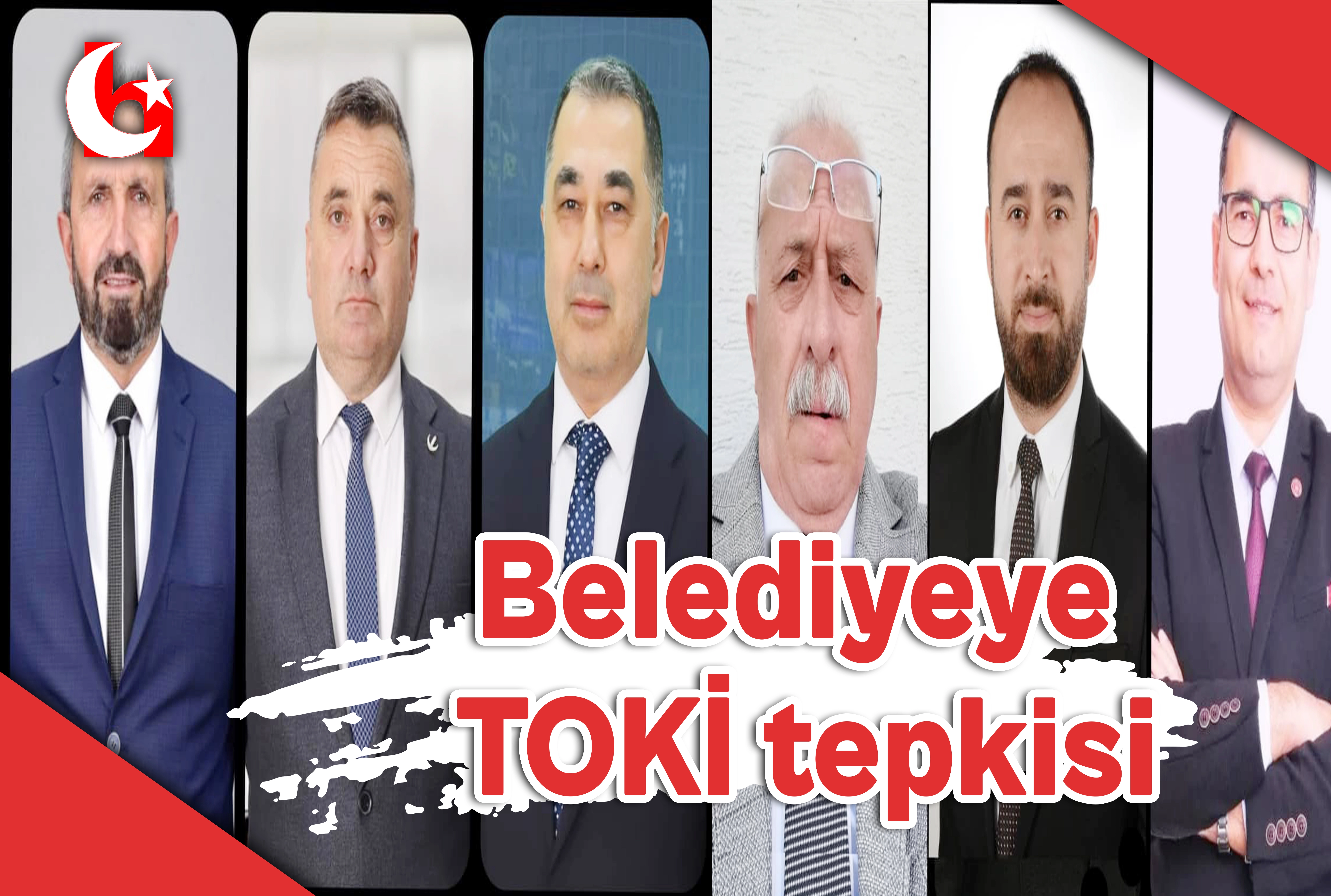 Belediyeye TOKİ tepkisi