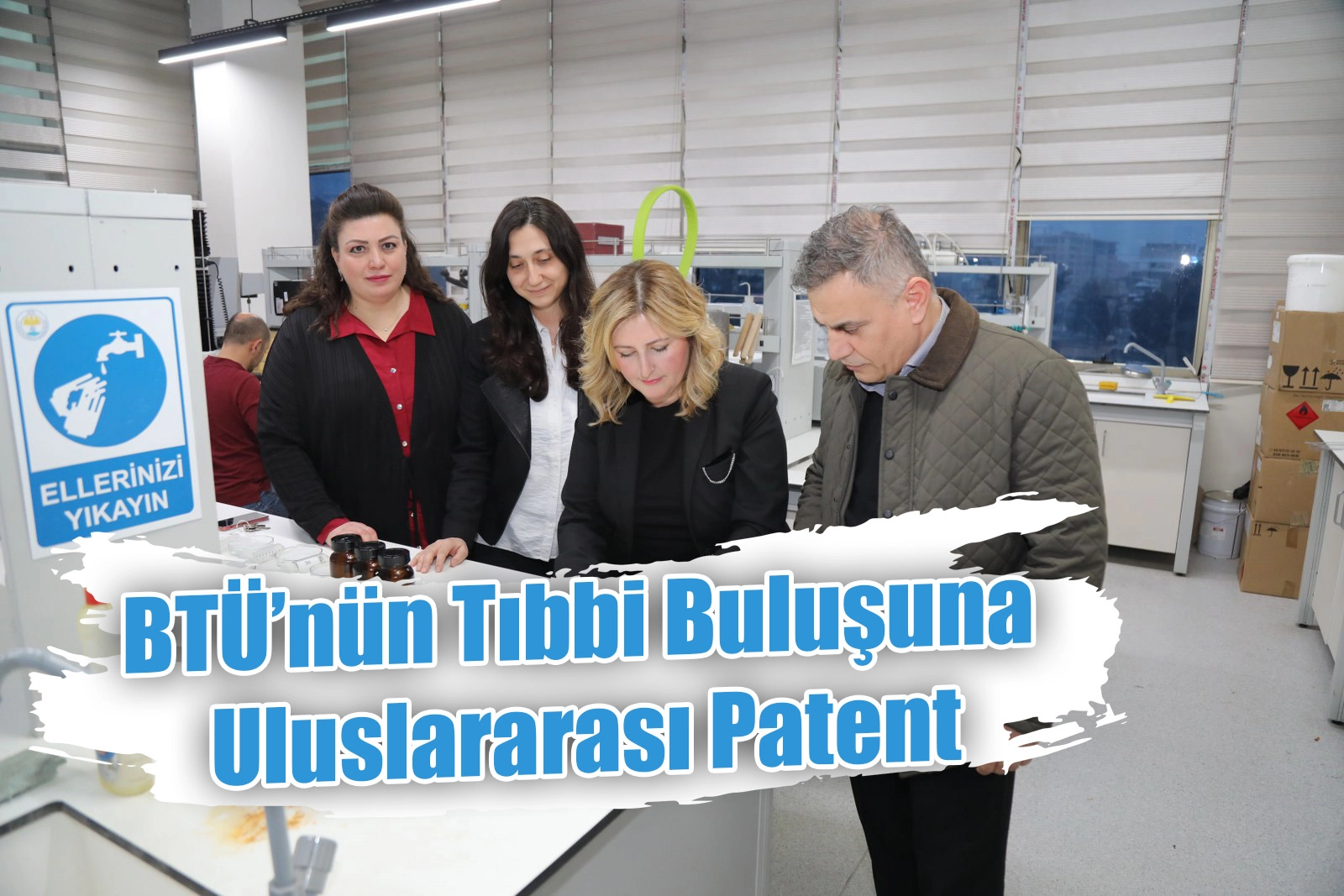 BTÜ’nün Tıbbi Buluşuna Uluslararası Patent