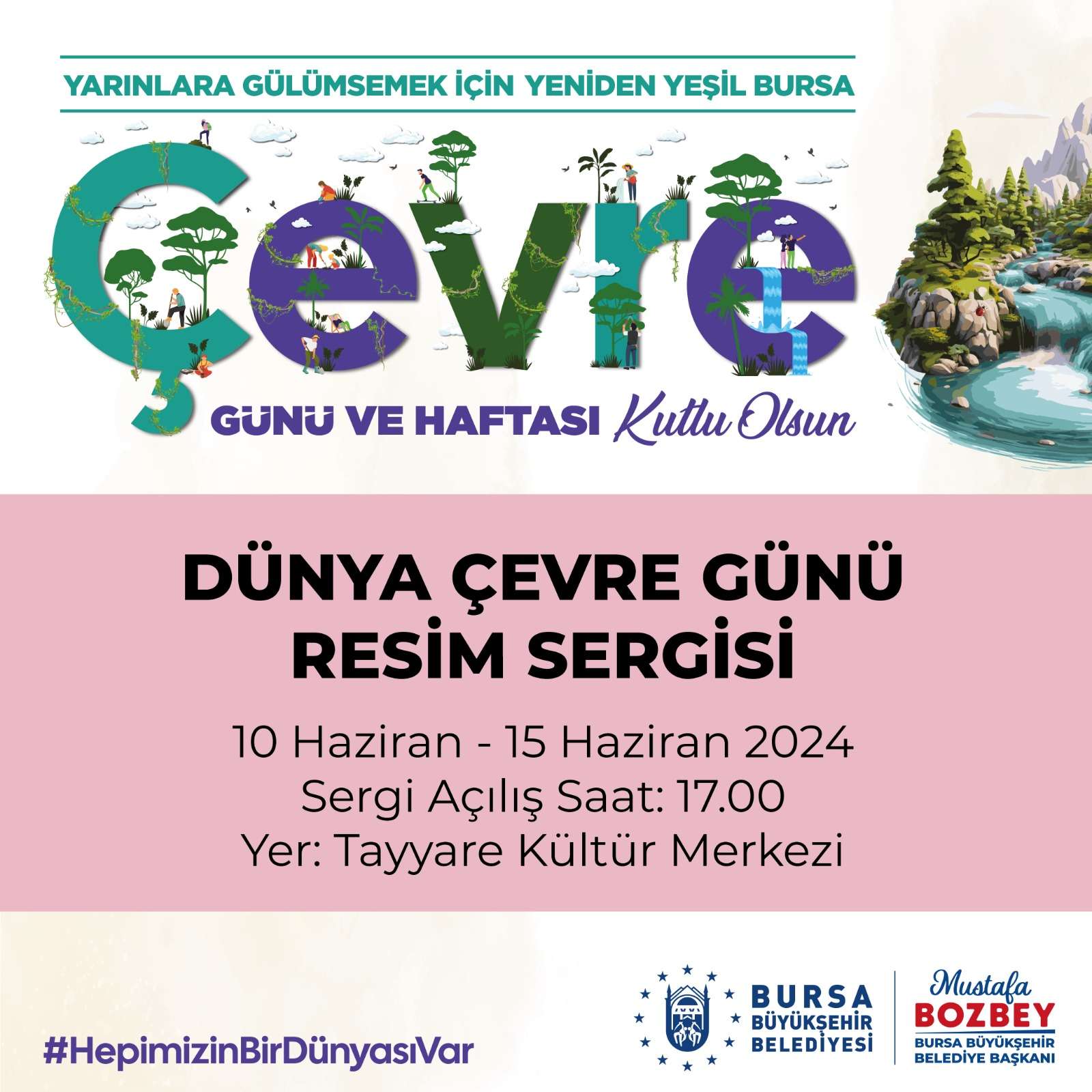 Bursa’da bir hafta boyunca gündem, ‘Çevre’