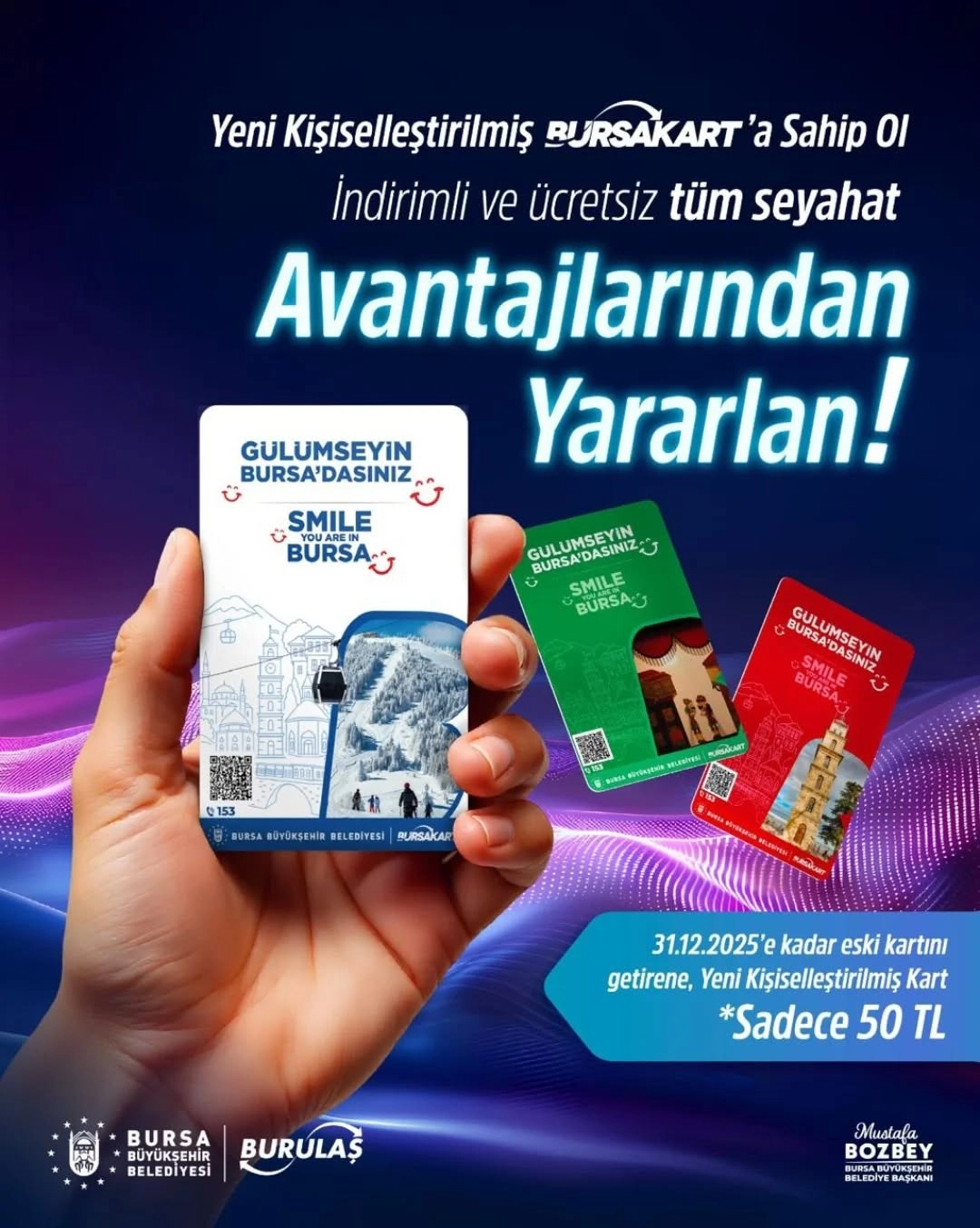 BursaKart'lar artık daha güvenli ve kullanışlı