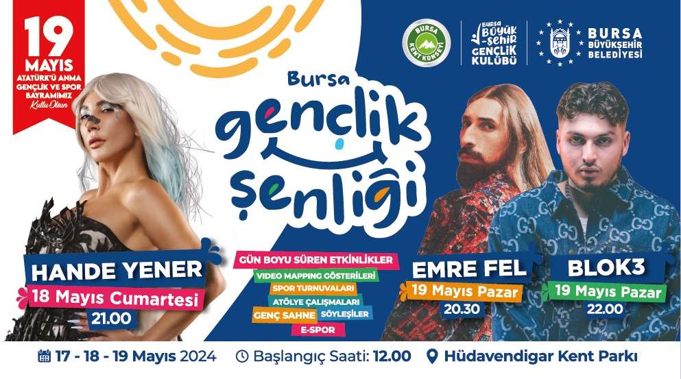 Büyükşehir’den 19 Mayıs’a yakışır coşkulu kutlama programı