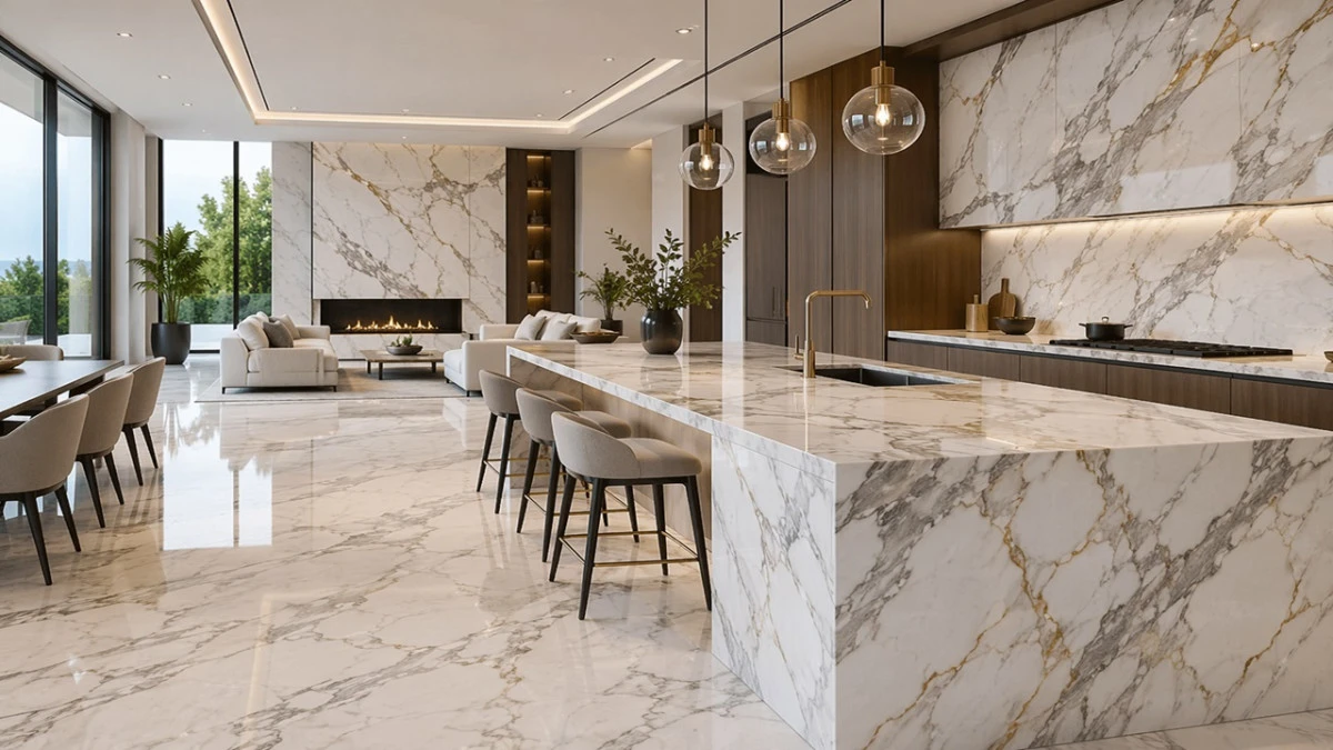 Calacatta Mermer Nedir?