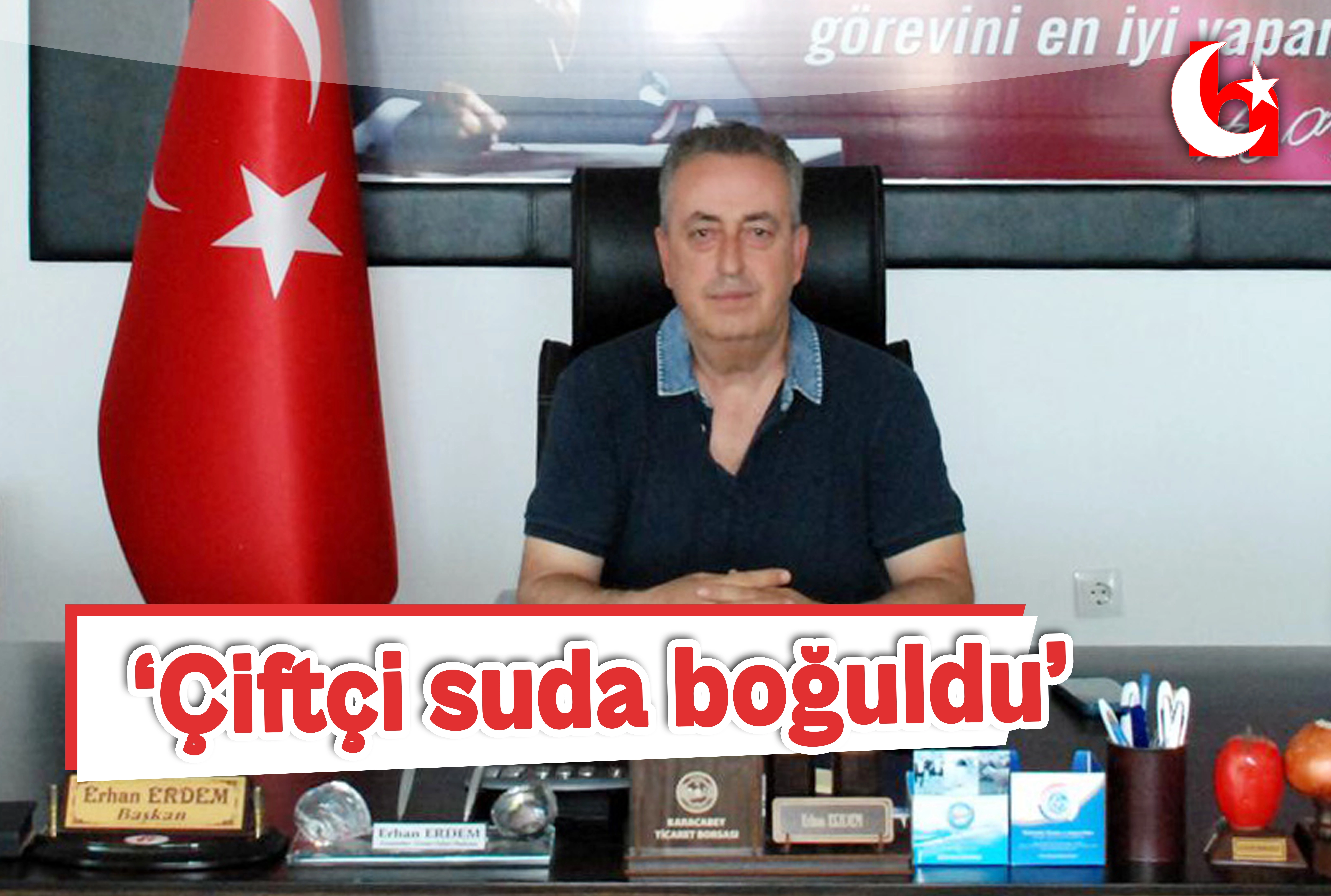 &lsquo;&Ccedil;ift&ccedil;i suda boğuldu&rsquo;
