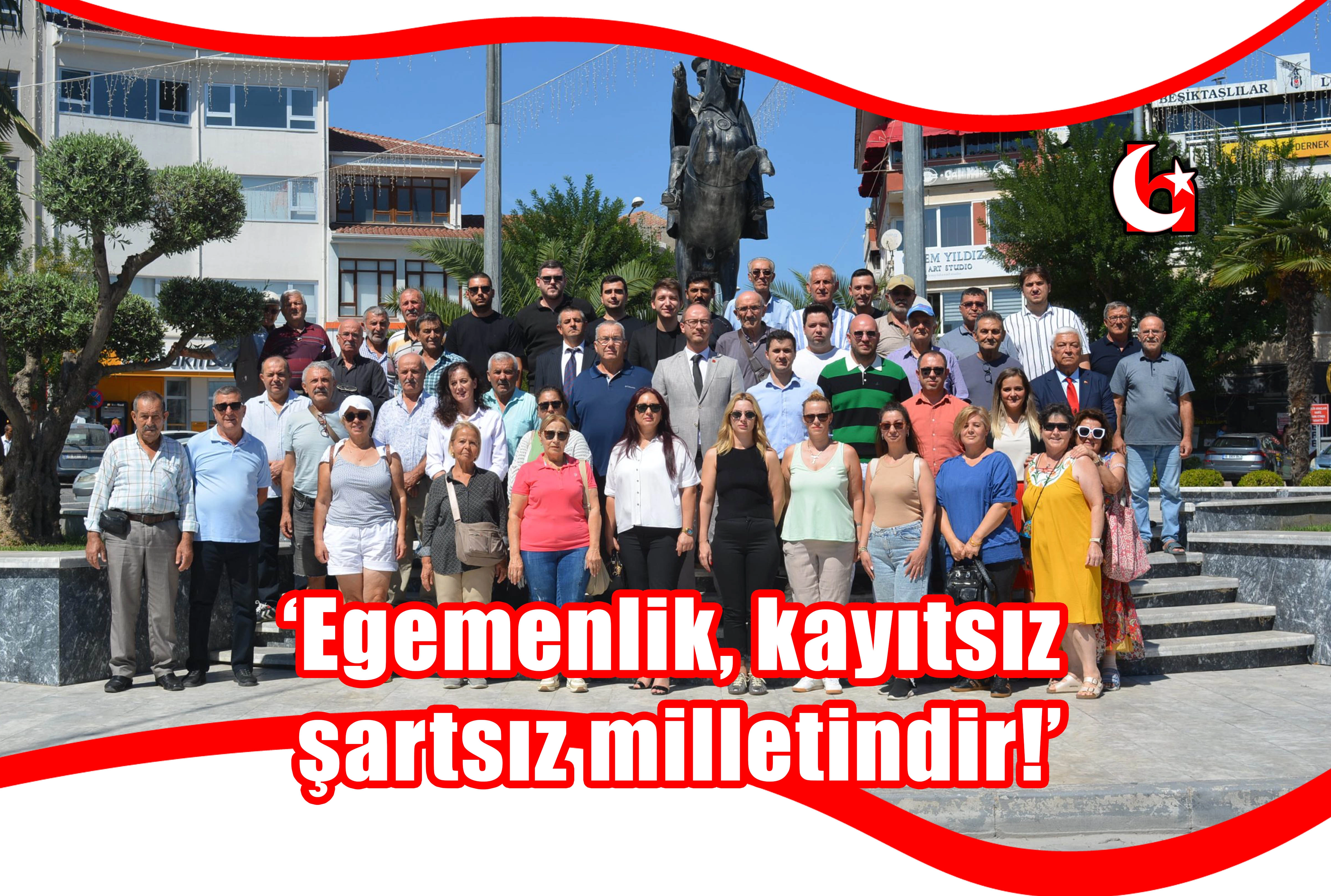 ‘Egemenlik, kayıtsız şartsız milletindir!’