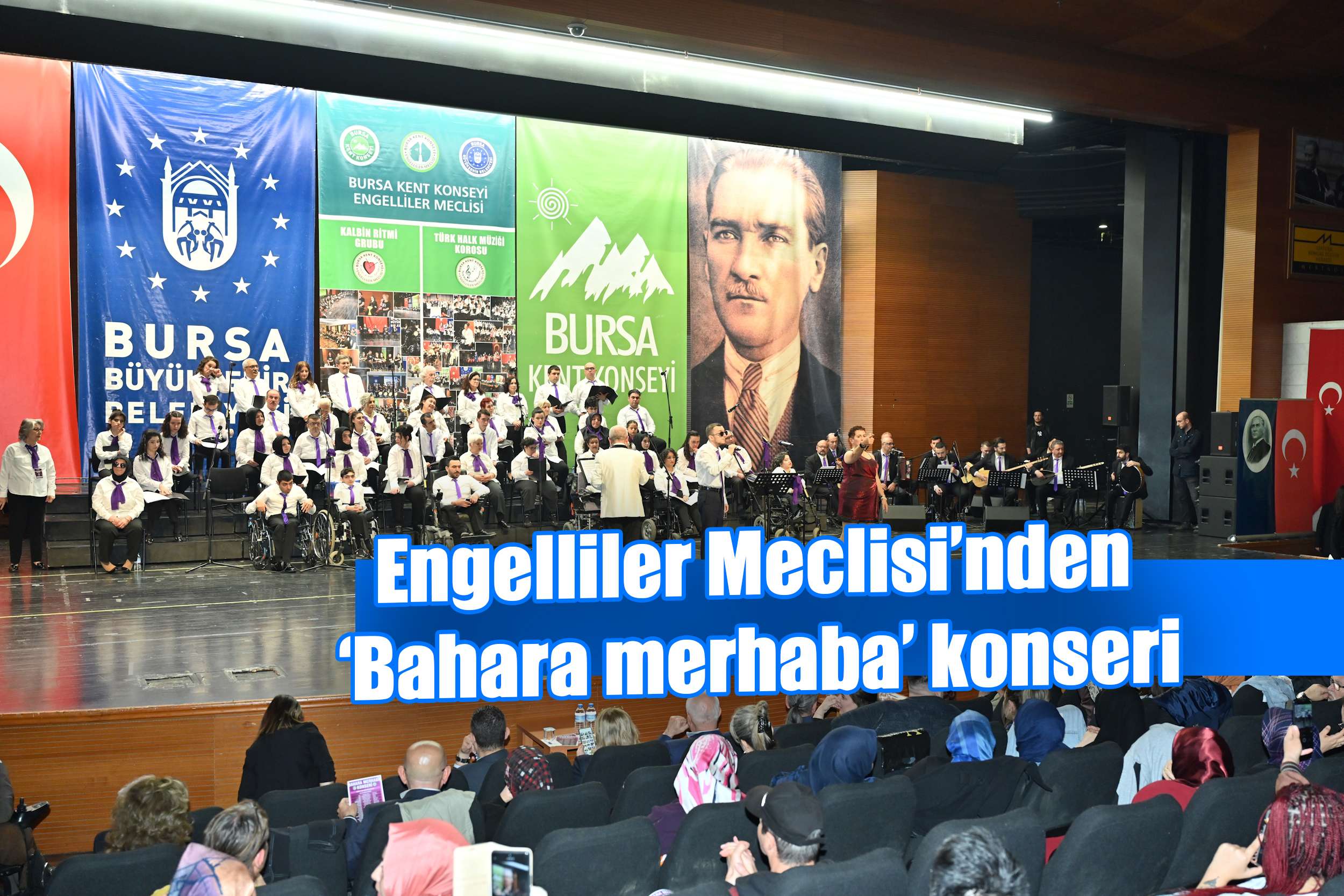 Engelliler Meclisi’nden ‘Bahara merhaba’ konseri