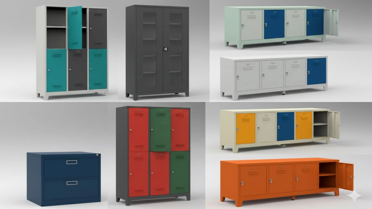 Fonksiyonel Metal Dolaplarla D&uuml;zenli Mekanlar Oluşturun