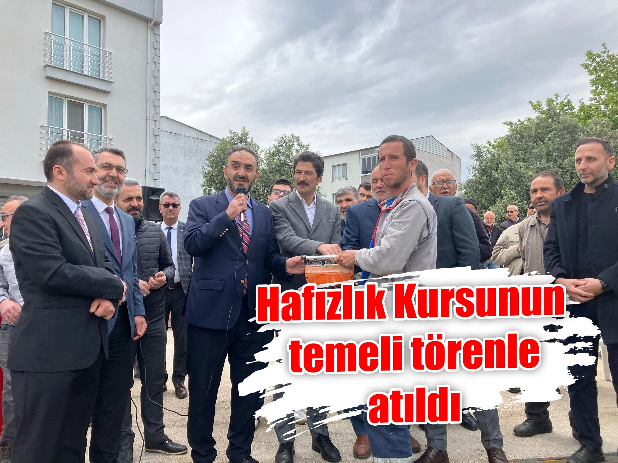Hafızlık Kursunun temeli törenle atıldı