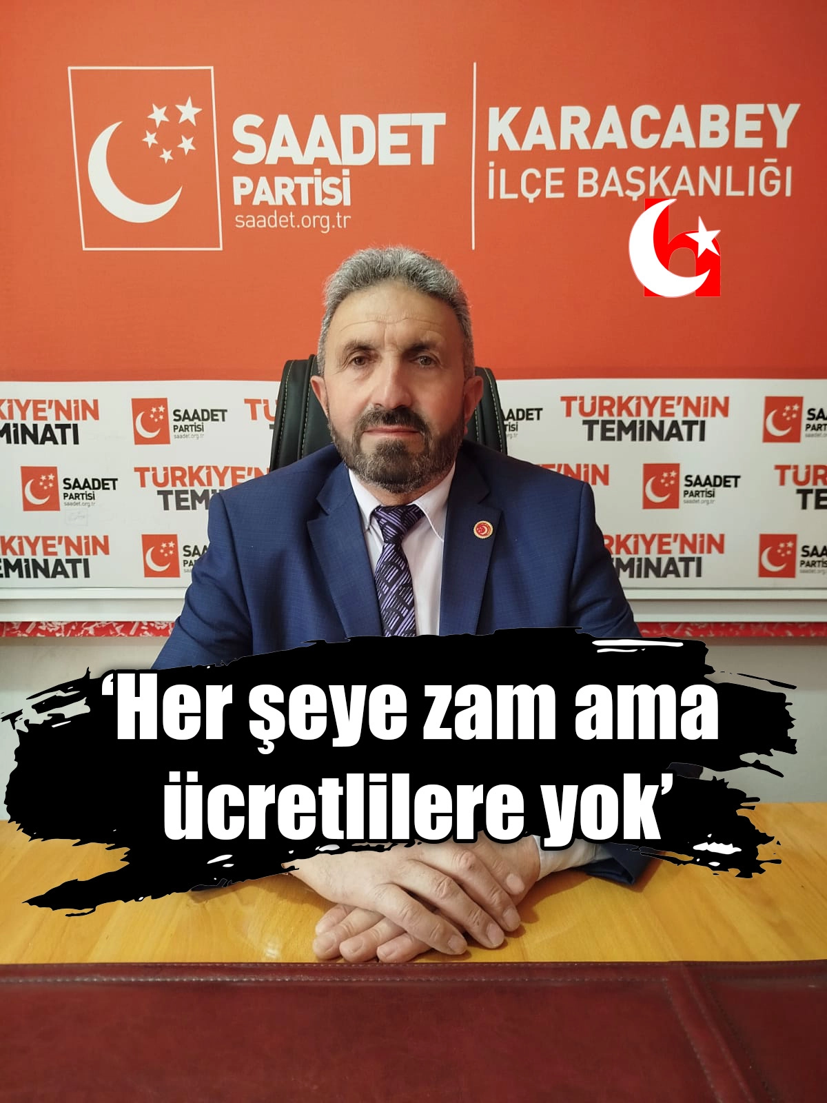 ‘Her şeye zam ama ücretlilere yok’