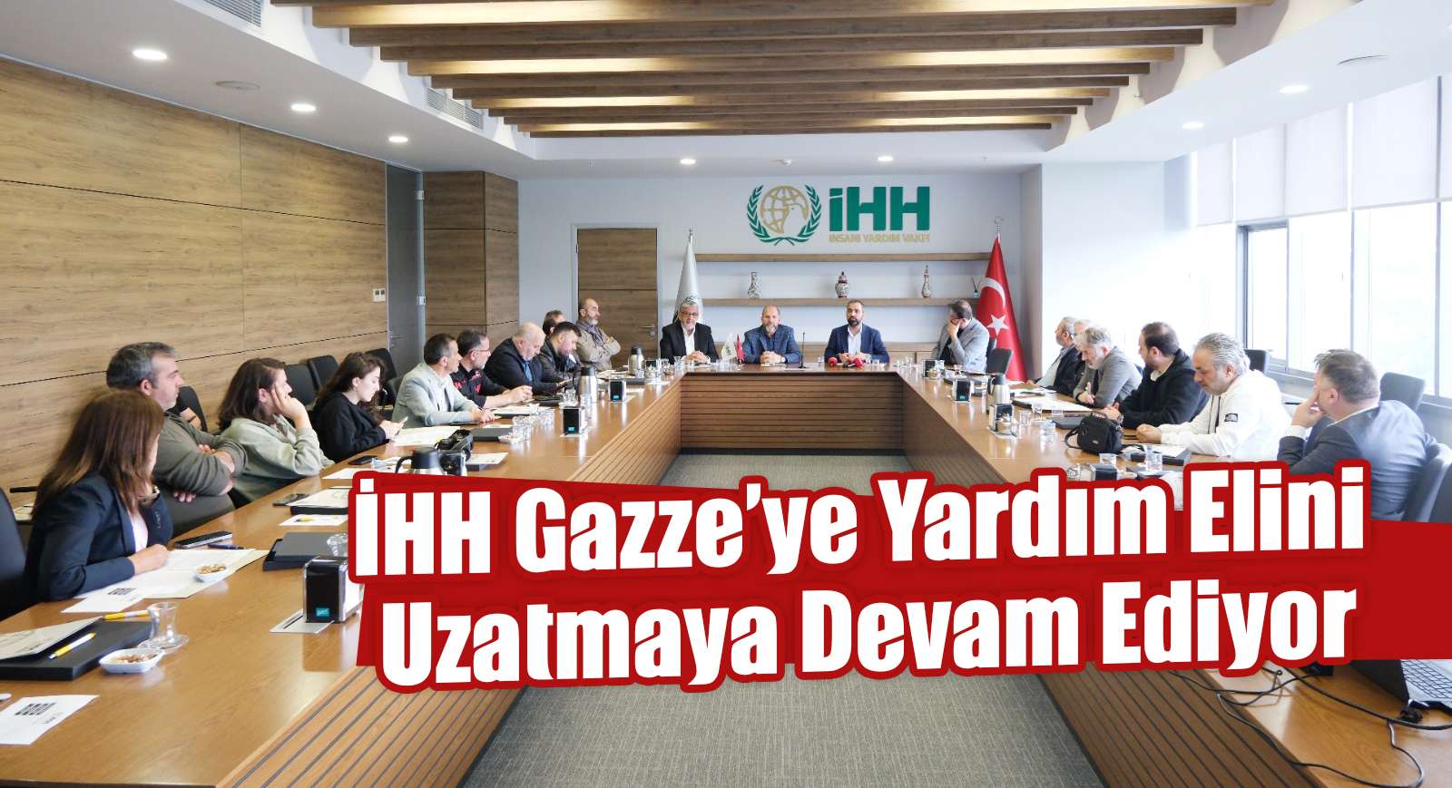 İHH Gazze'ye Yardım Elini Uzatmaya Devam Ediyor