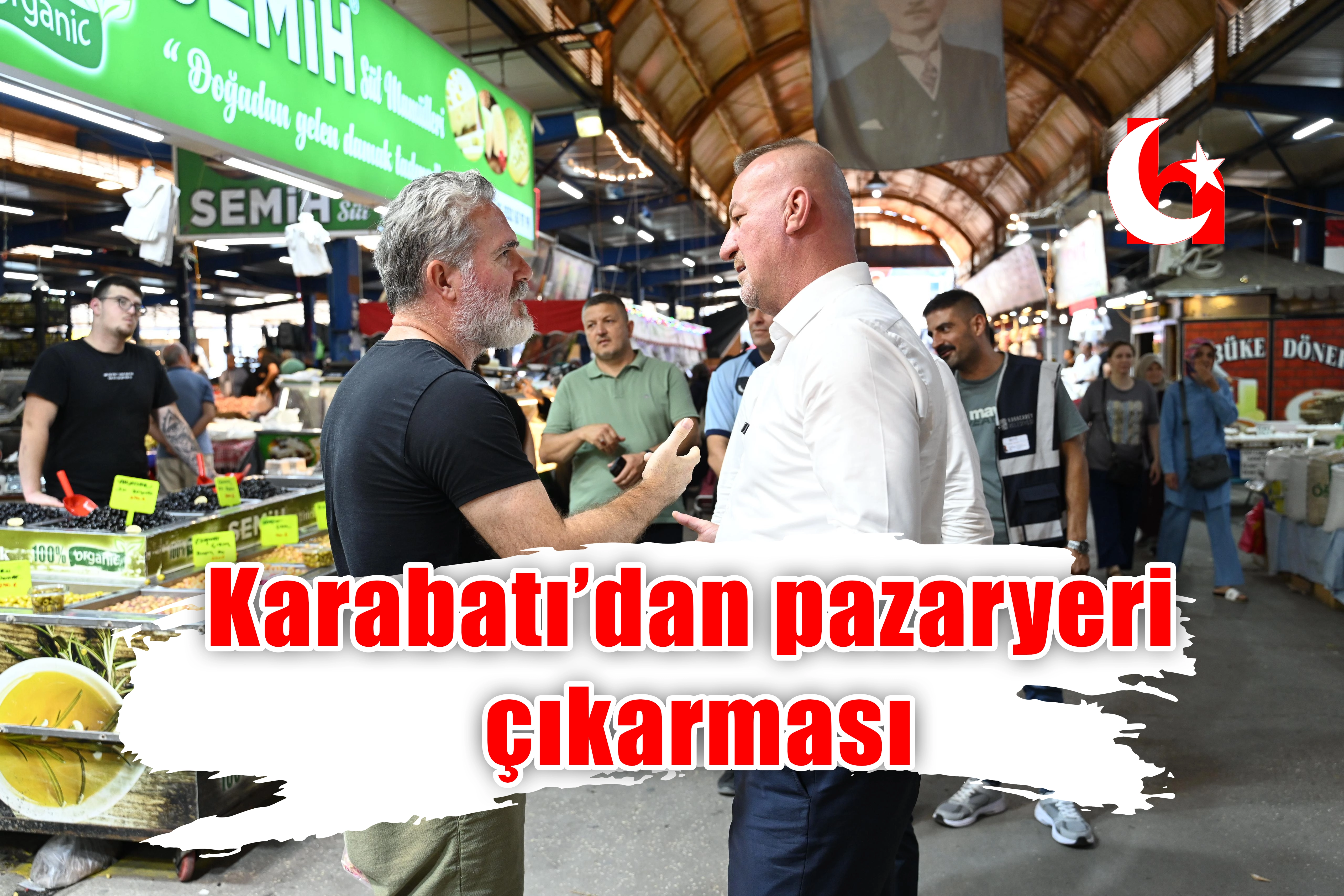 Karabatı’dan pazaryeri çıkarması