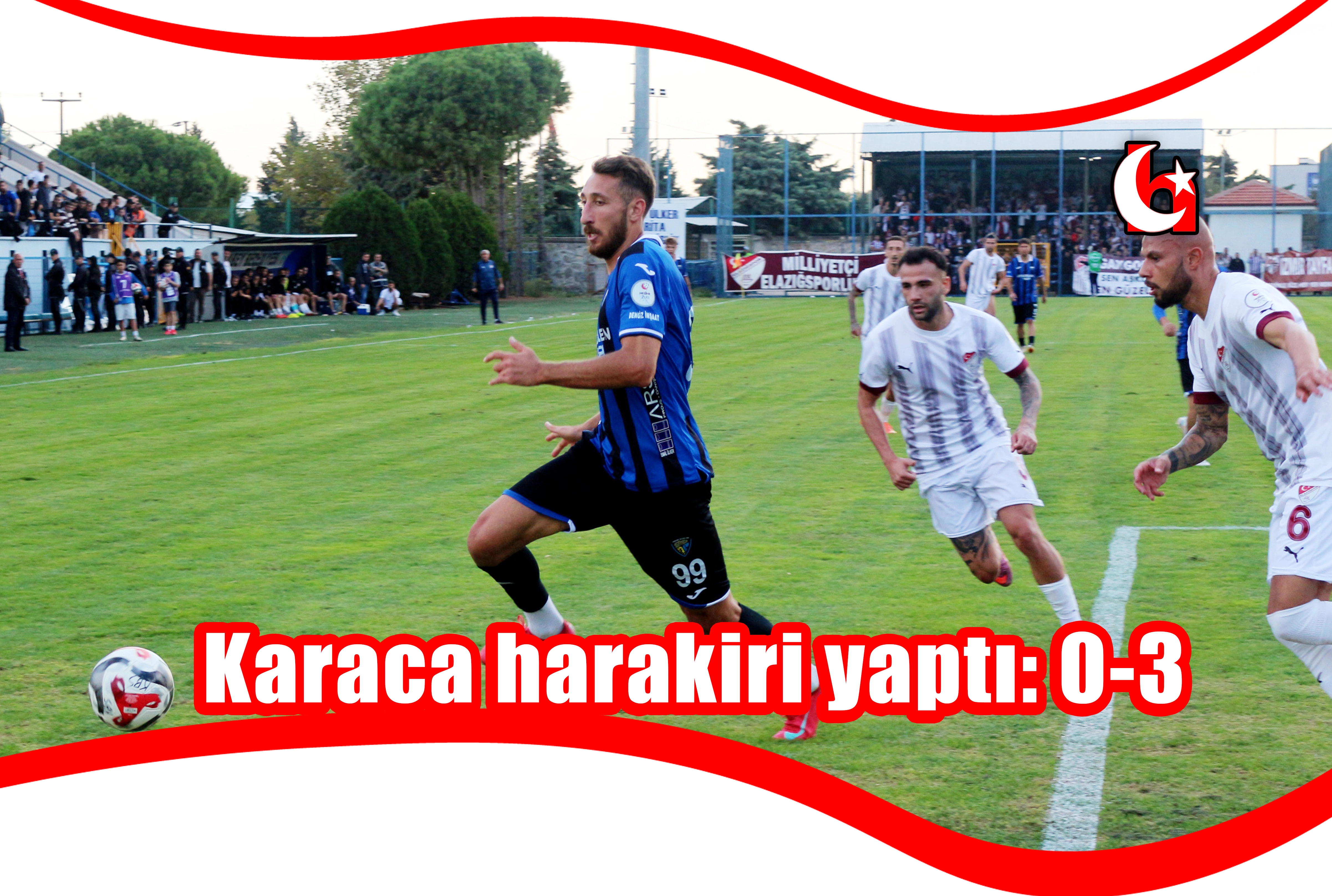 Karaca harakiri yaptı: 0-3