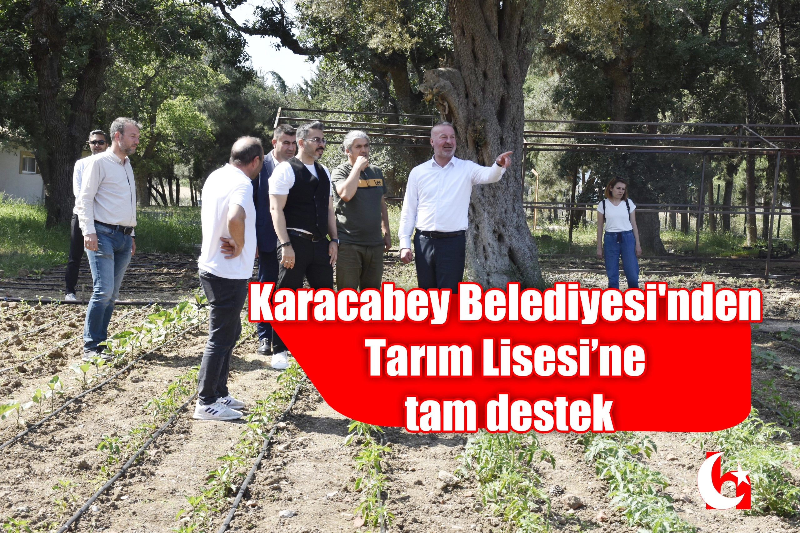 Karacabey Belediyesi'nden Tarım Lisesi’ne tam destek