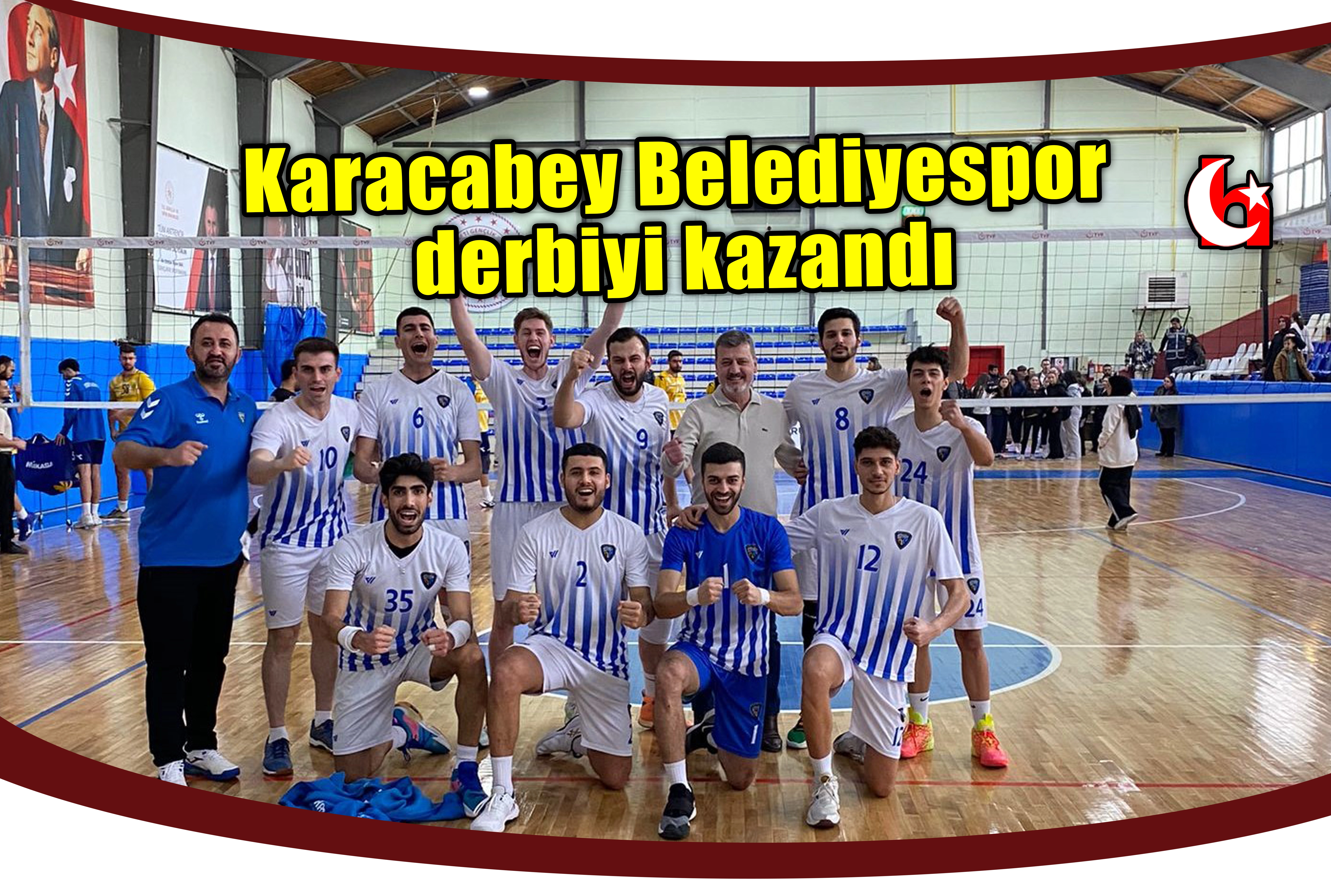Karacabey Belediyespor derbiyi kazandı