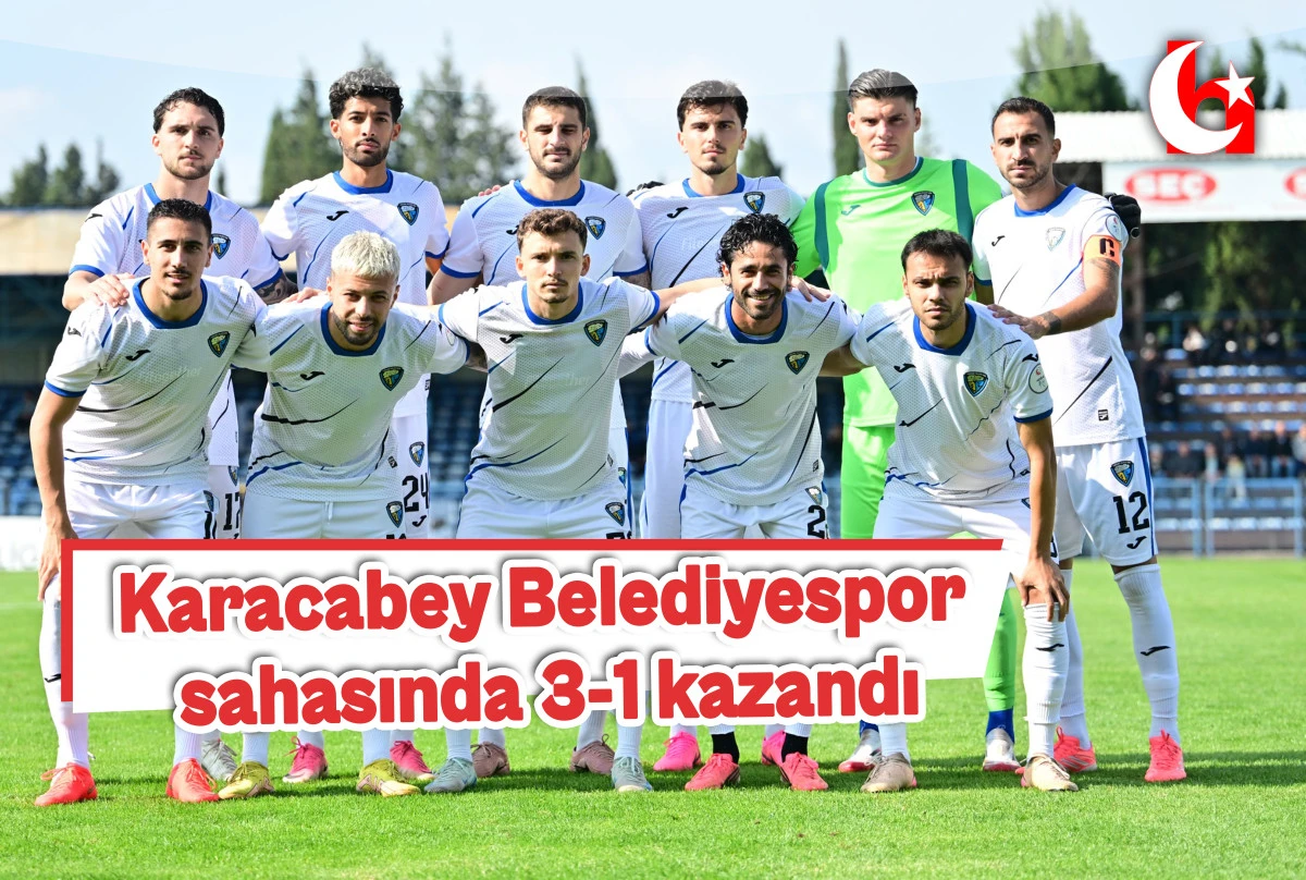Karacabey Belediyespor sahasında 3-1 kazandı