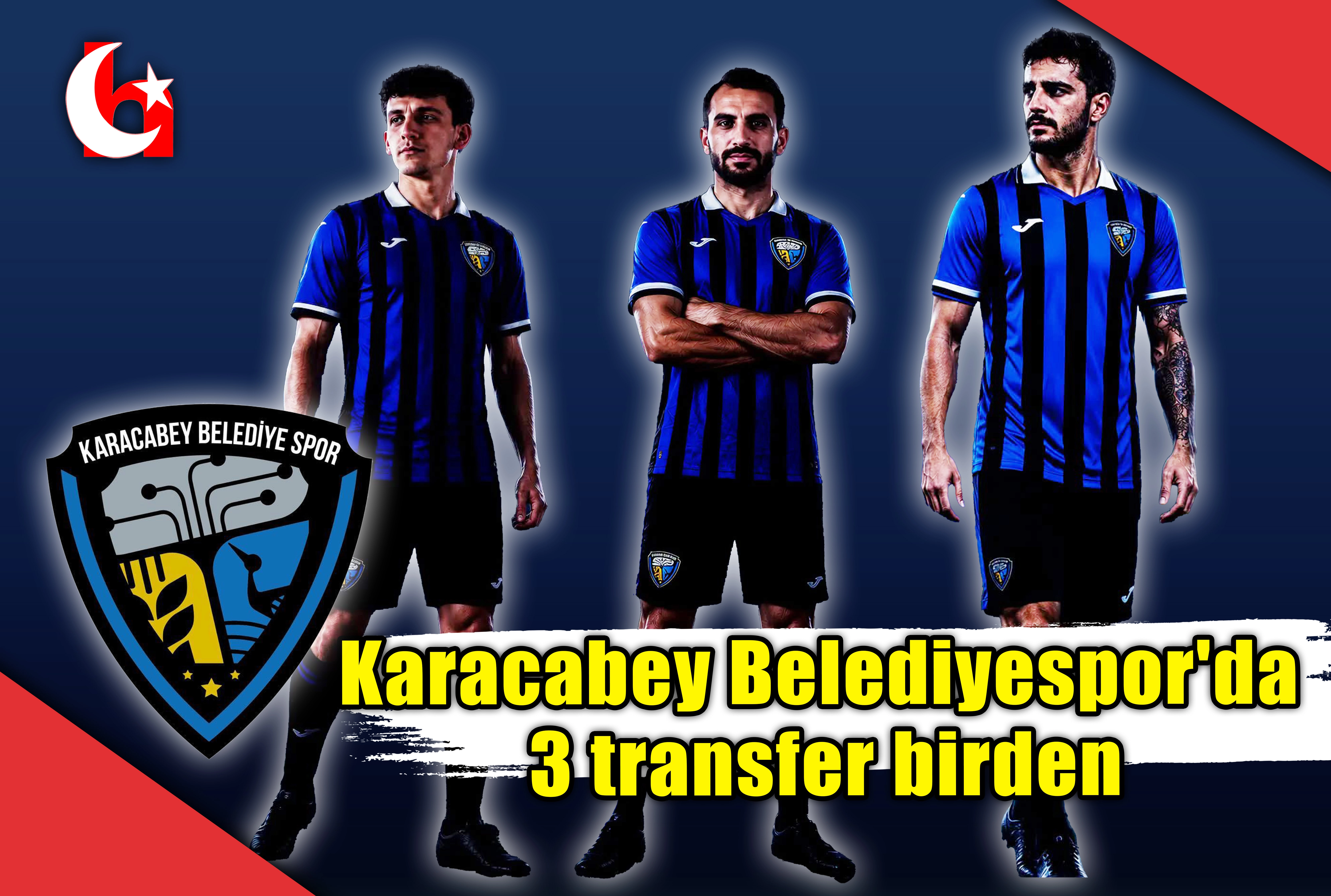 Karacabey Belediyespor'da 3 transfer birden
