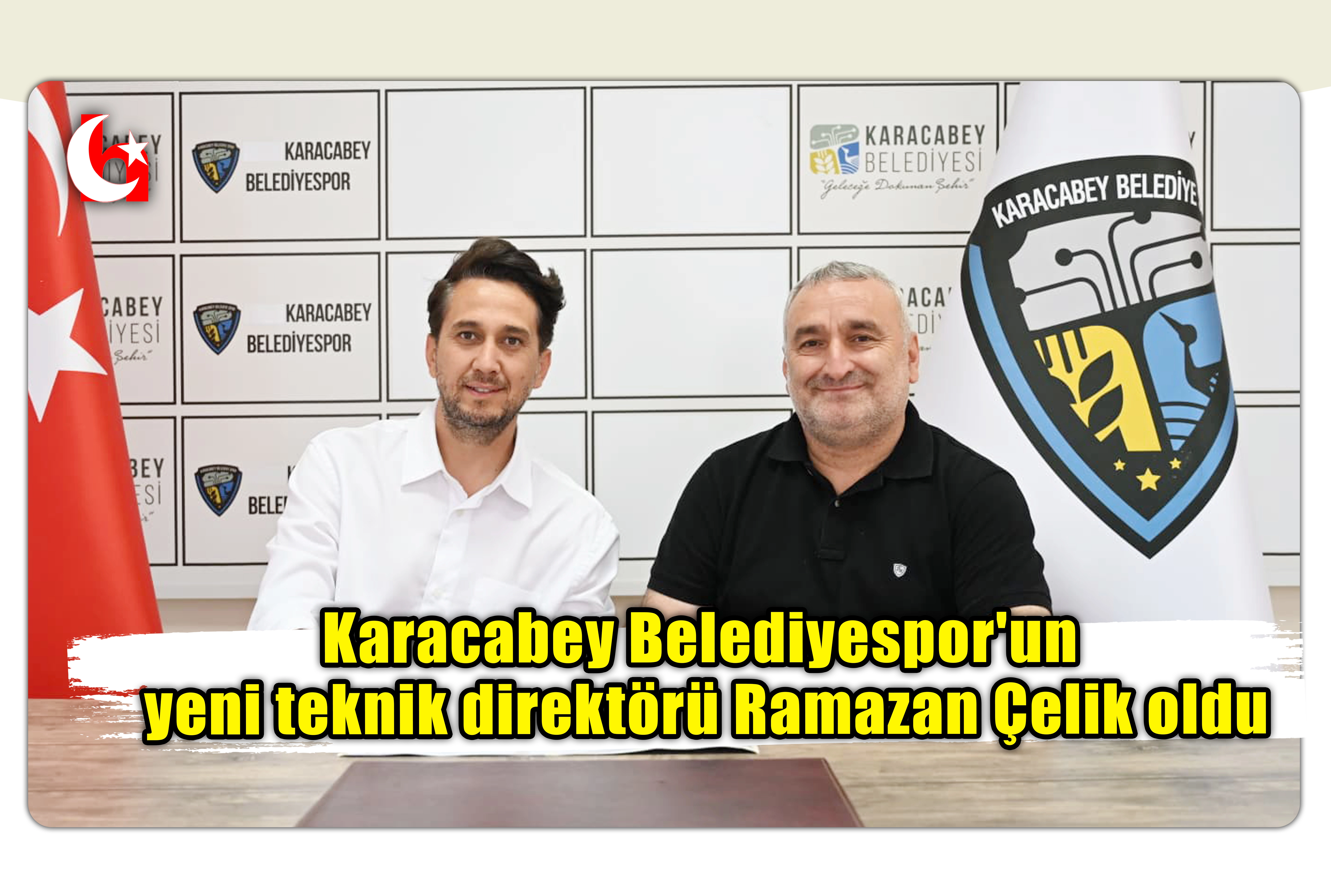 Karacabey Belediyespor'un yeni teknik direkt&ouml;r&uuml; Ramazan &Ccedil;elik oldu
