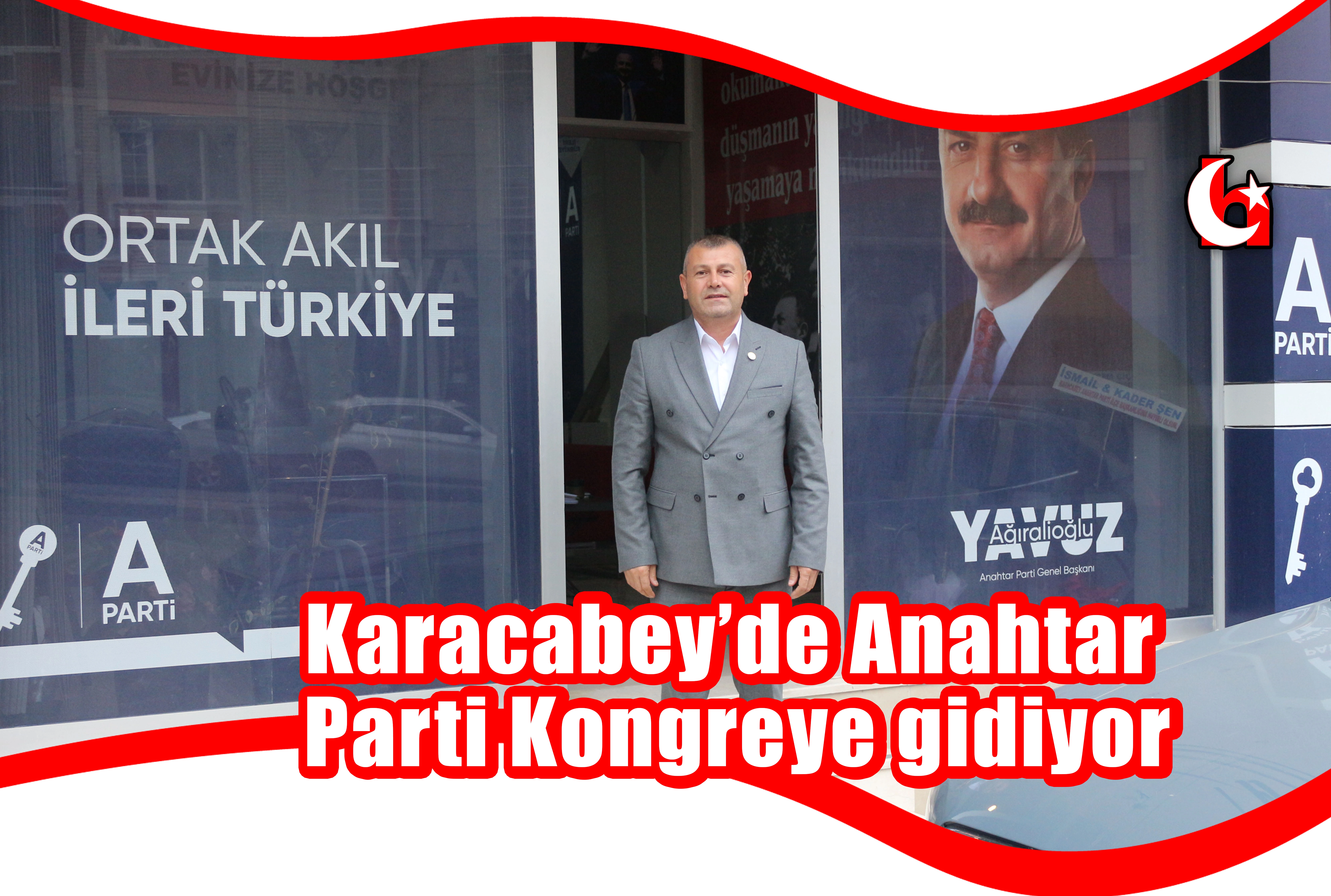 Karacabey’de Anahtar Parti Kongreye gidiyor