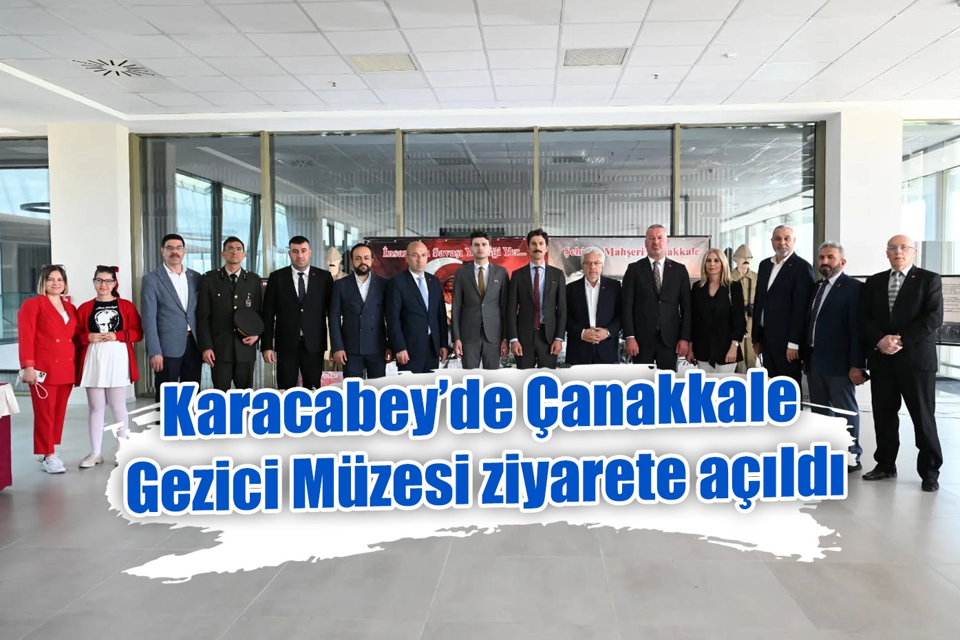 Karacabey’de Çanakkale Gezici Müzesi ziyarete açıldı