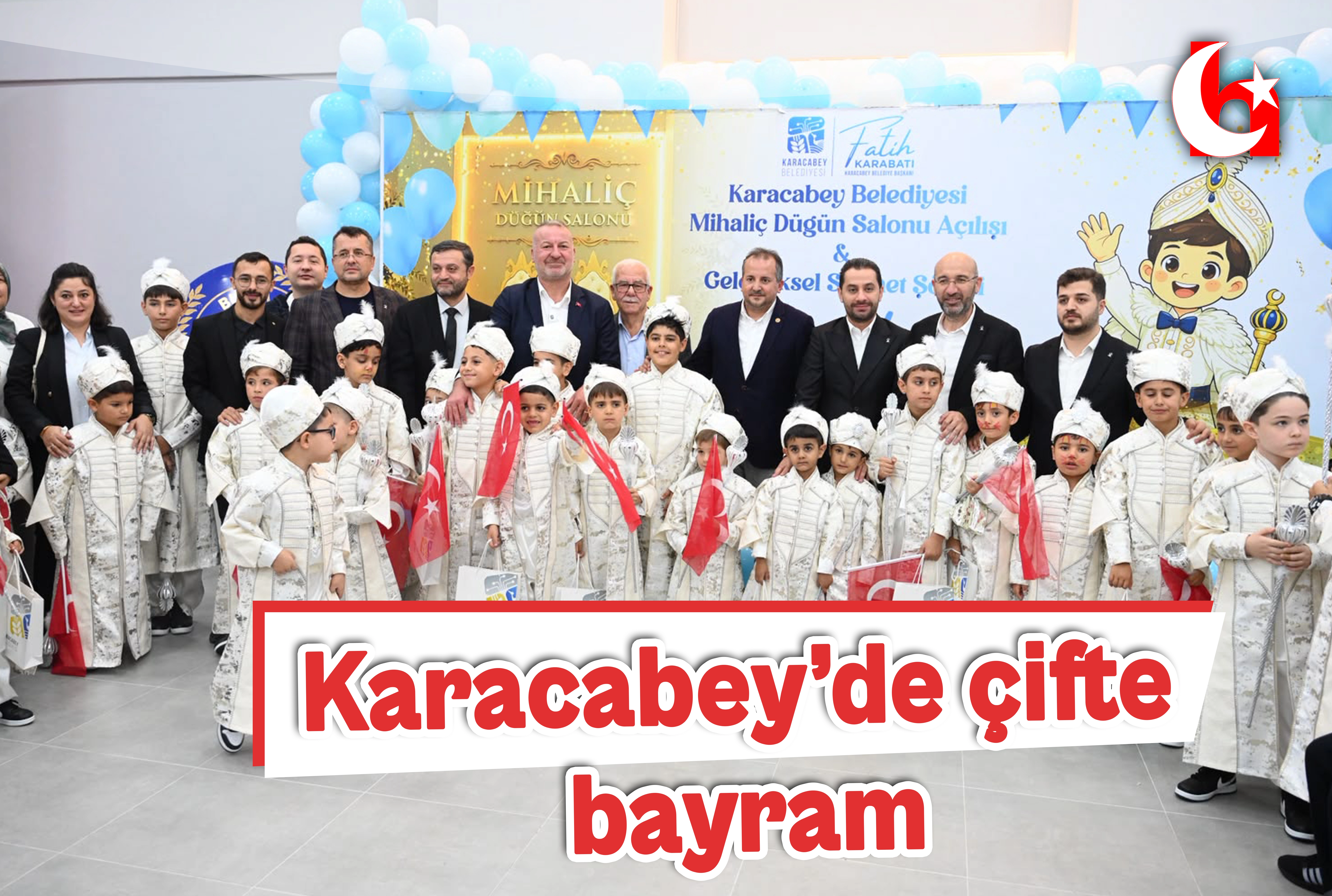 Karacabey&rsquo;de &ccedil;ifte bayram