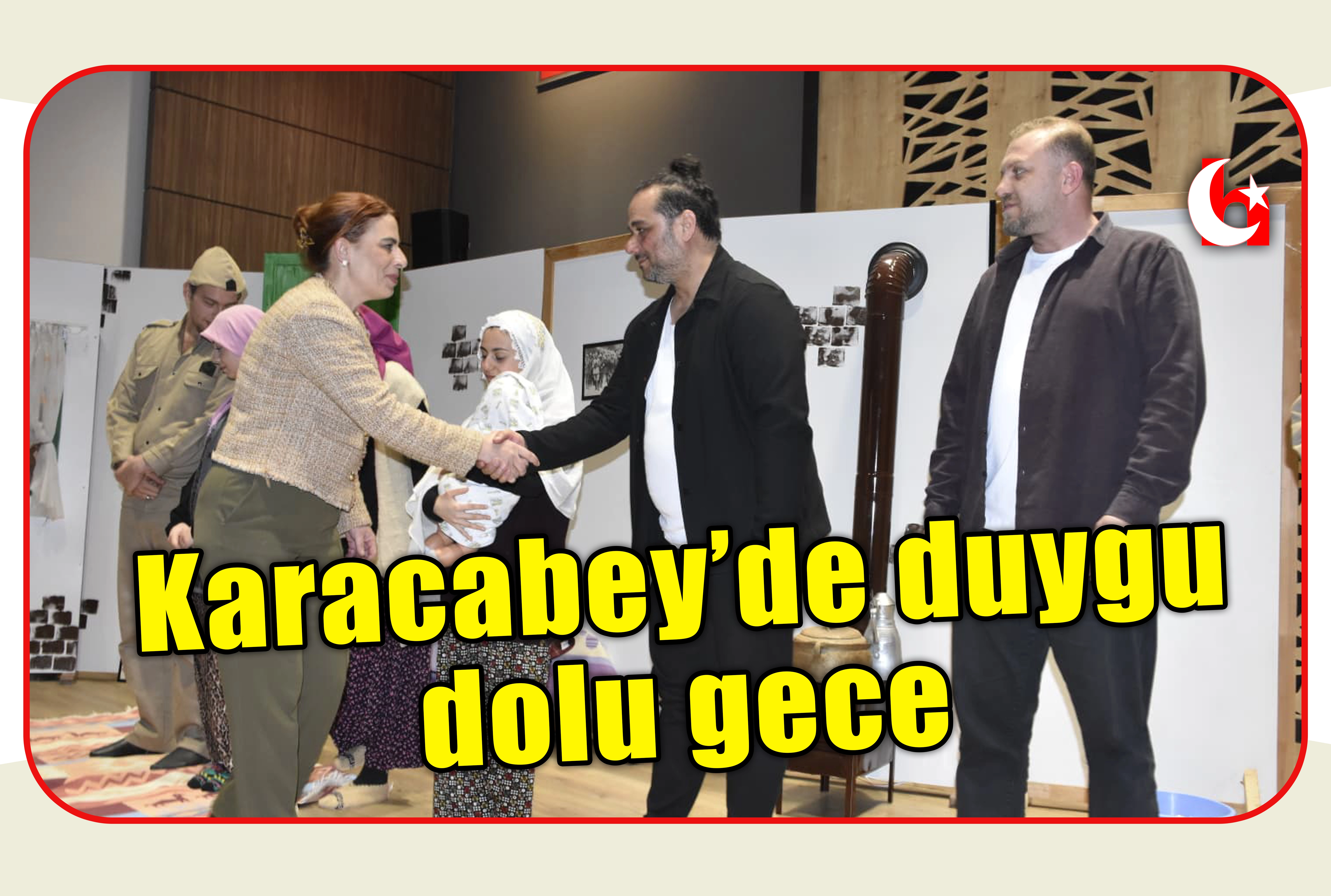 Karacabey&rsquo;de duygu dolu gece