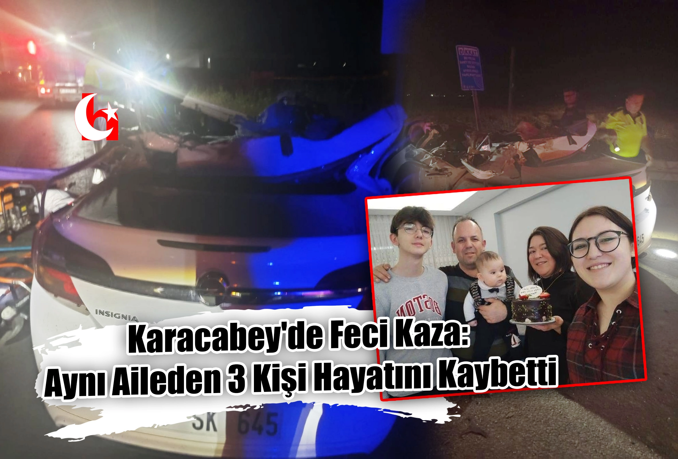 Karacabey'de Feci Kaza: Aynı Aileden 3 Kişi Hayatını Kaybetti