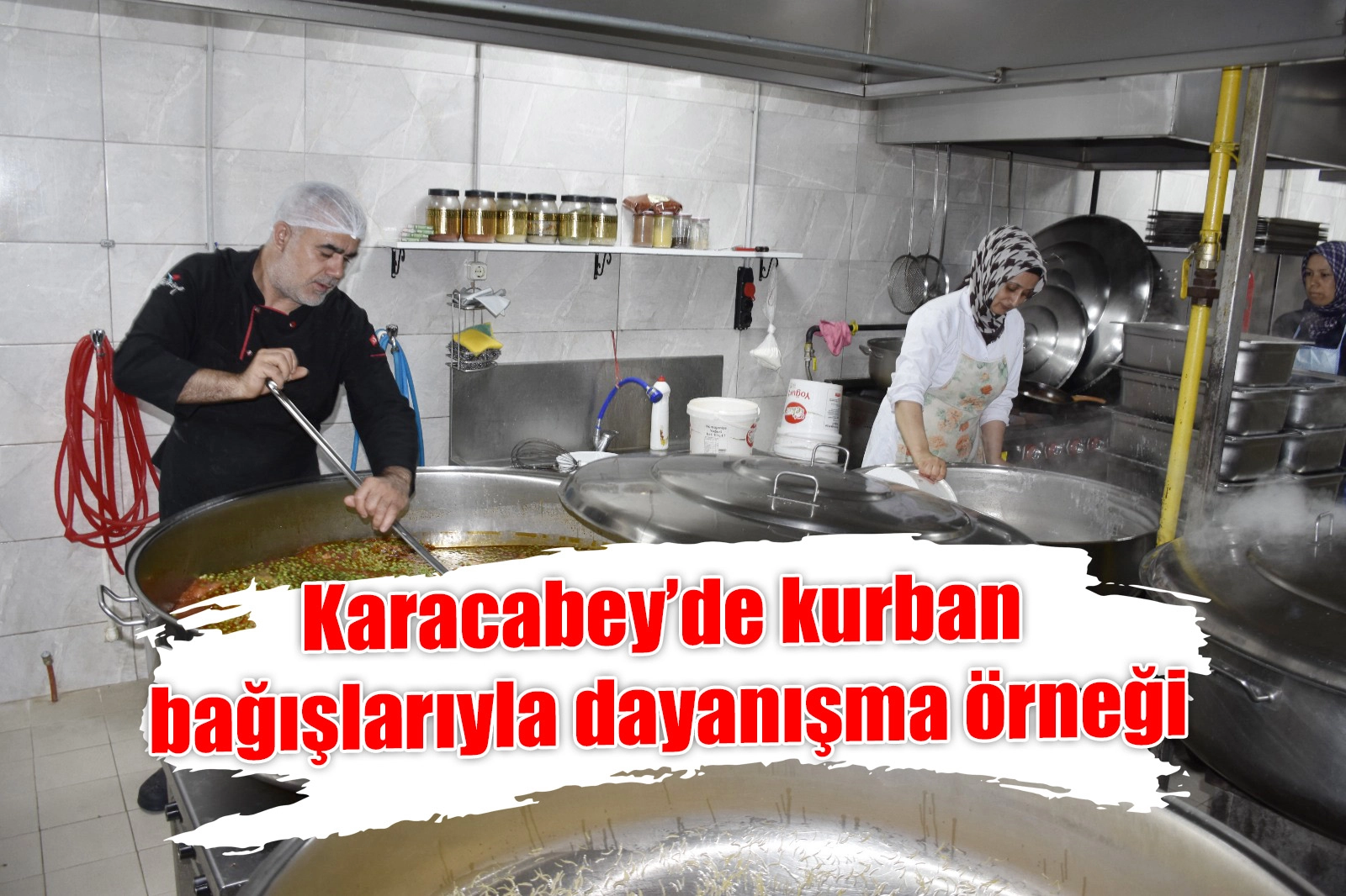 Karacabey’de kurban bağışlarıyla dayanışma örneği