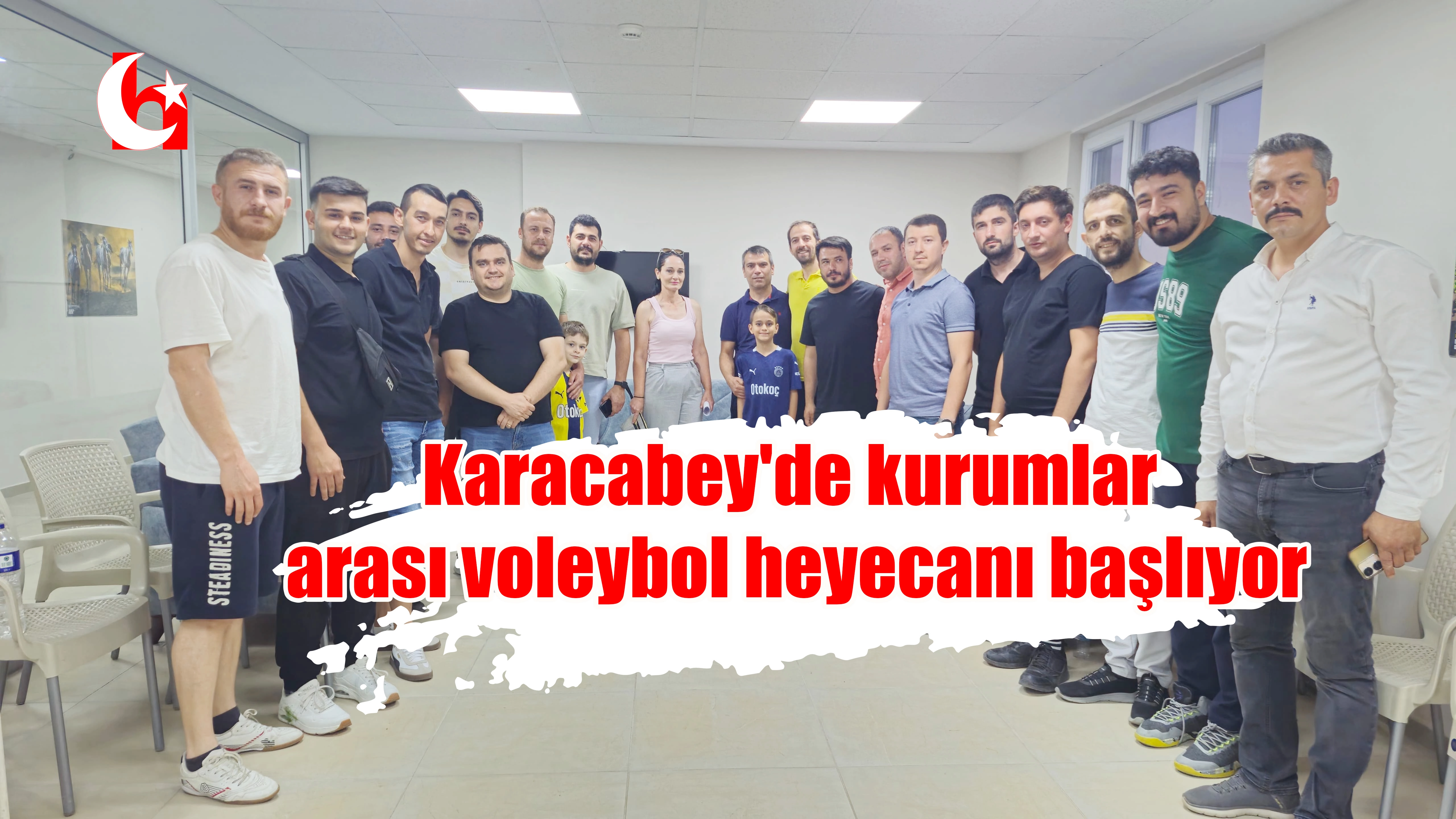 Karacabey'de kurumlar arası voleybol heyecanı başlıyor