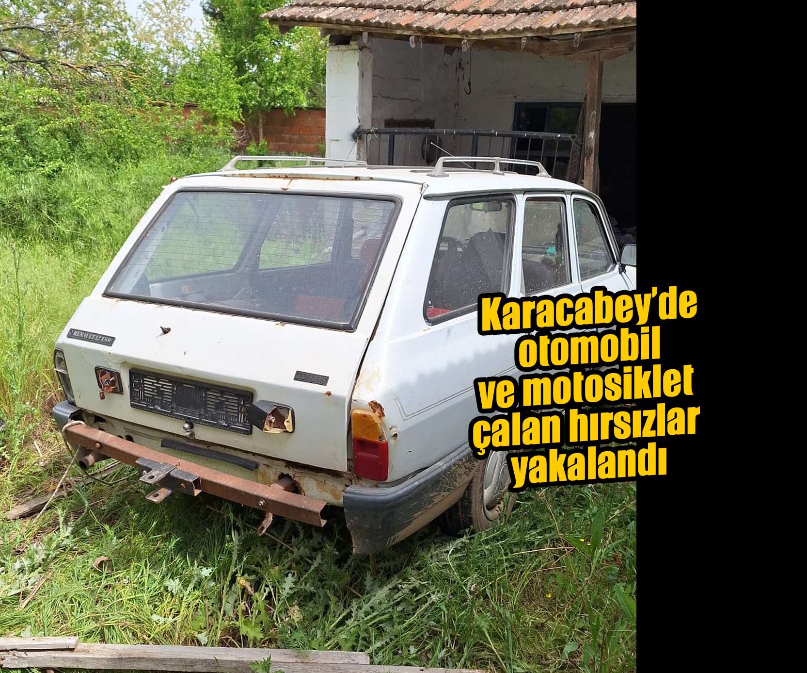 Karacabey’de otomobil ve motosiklet çalan hırsızlar yakalandı