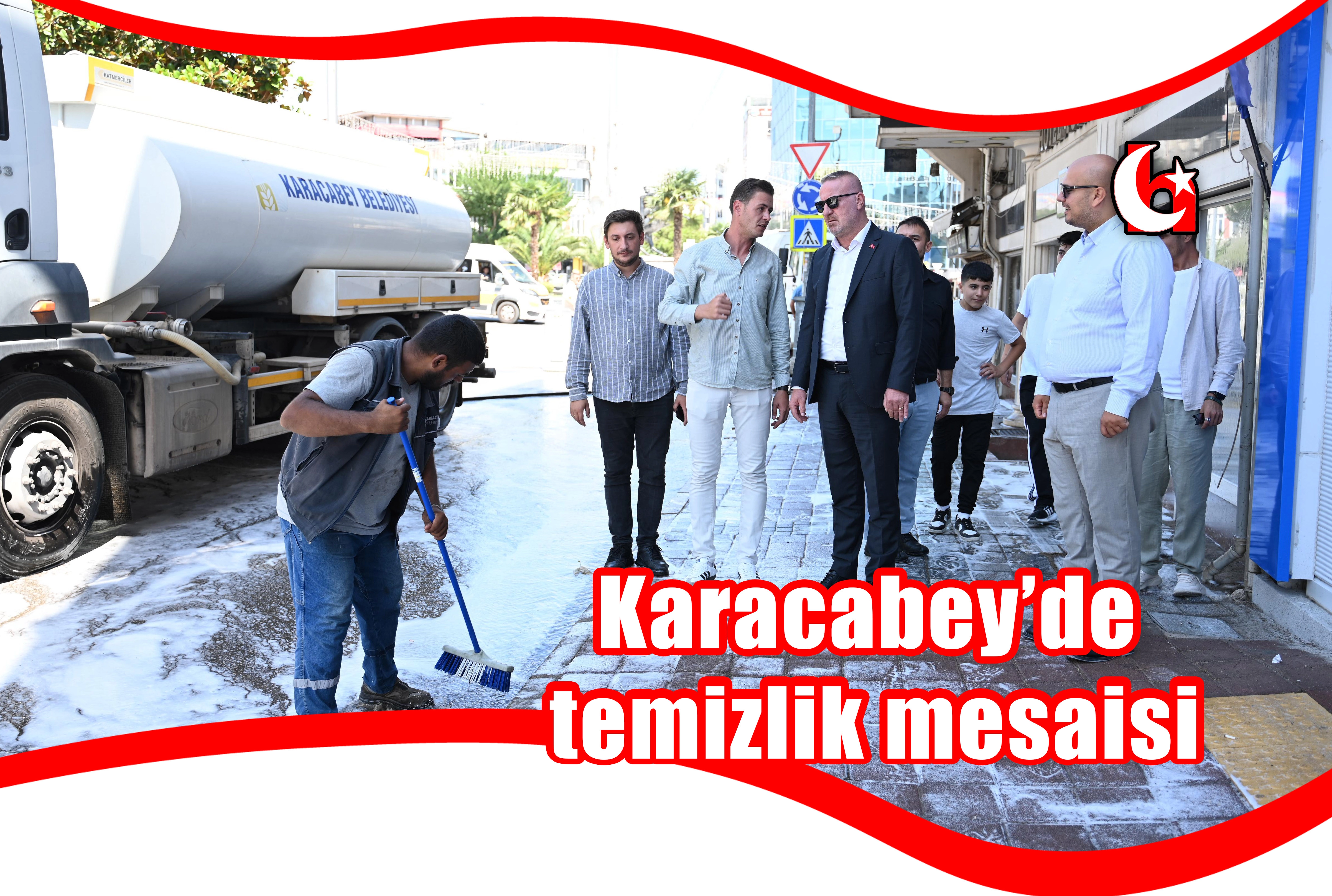 Karacabey’de temizlik mesaisi