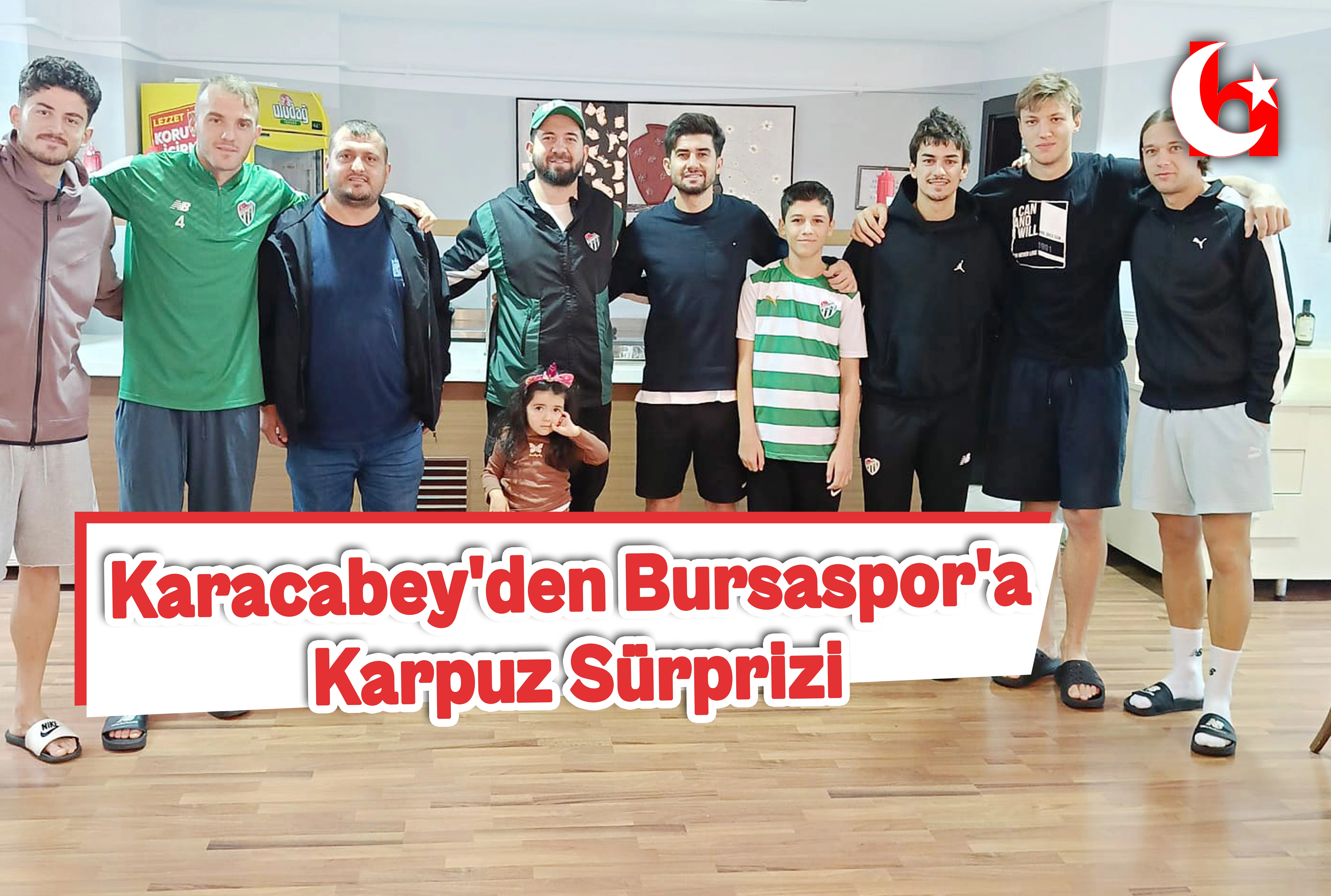 Karacabey'den Bursaspor'a Karpuz S&uuml;rprizi