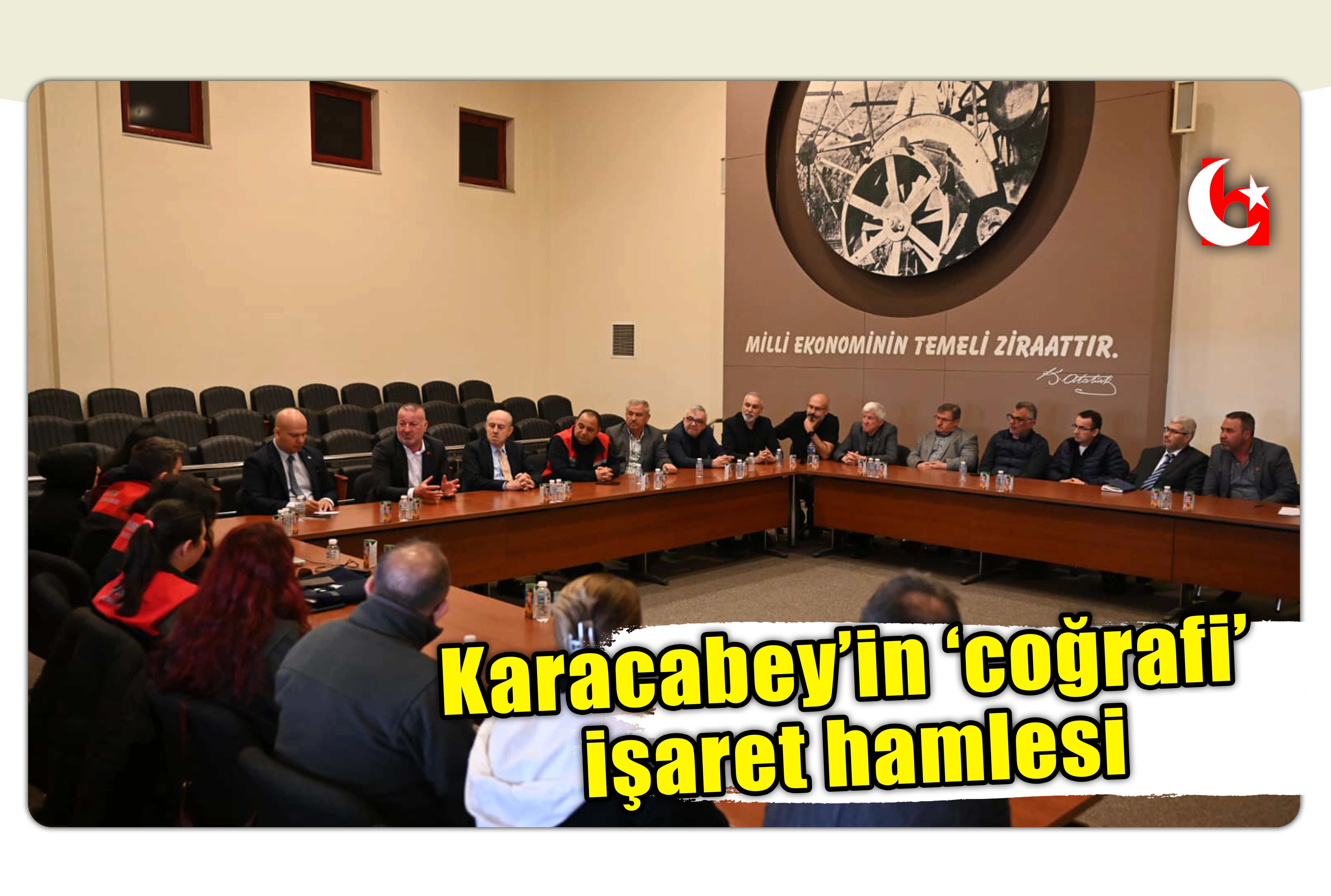 Karacabey&rsquo;in &lsquo;coğrafi&rsquo;  işaret hamlesi