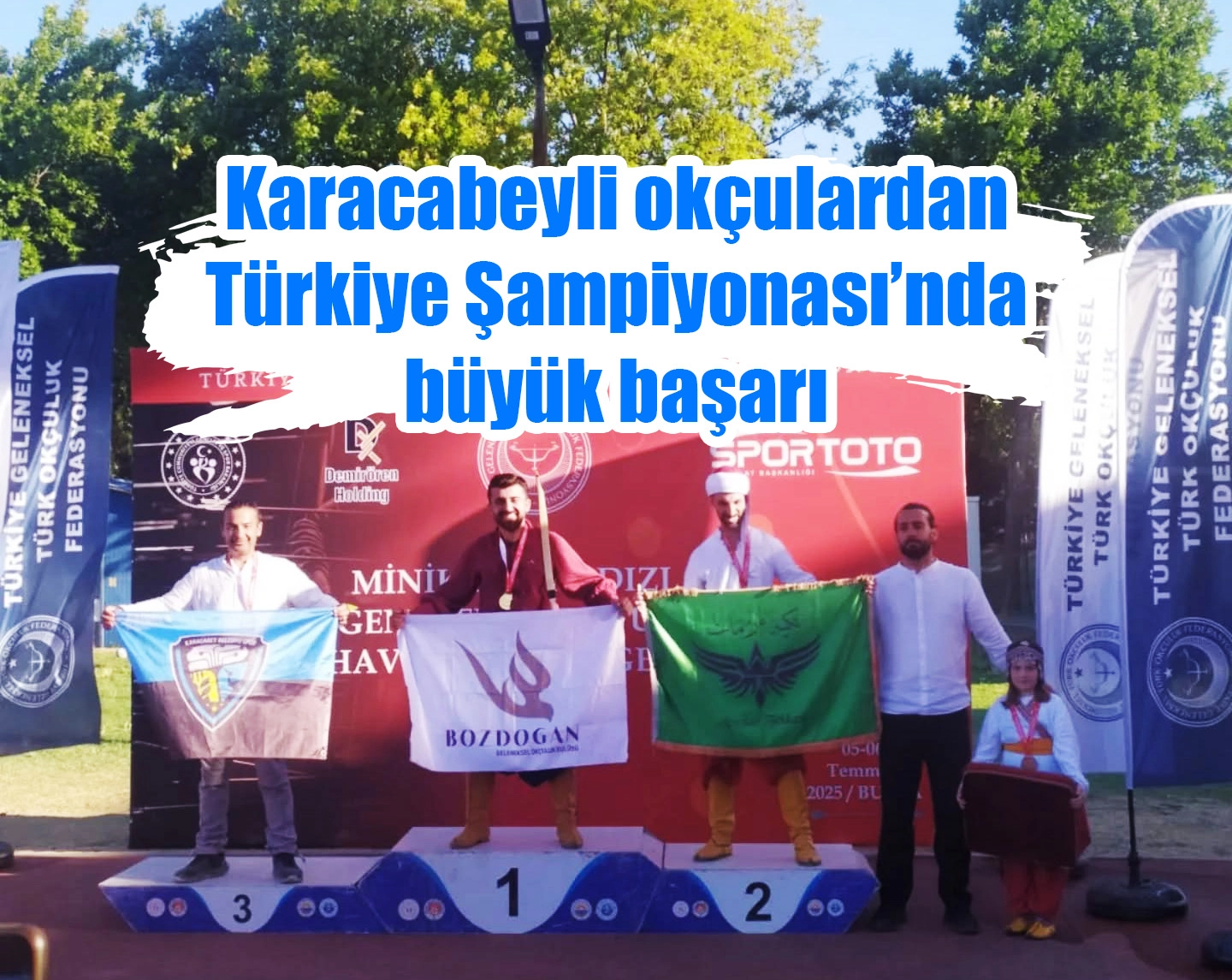 Karacabeyli okçulardan Türkiye Şampiyonası’nda büyük başarı