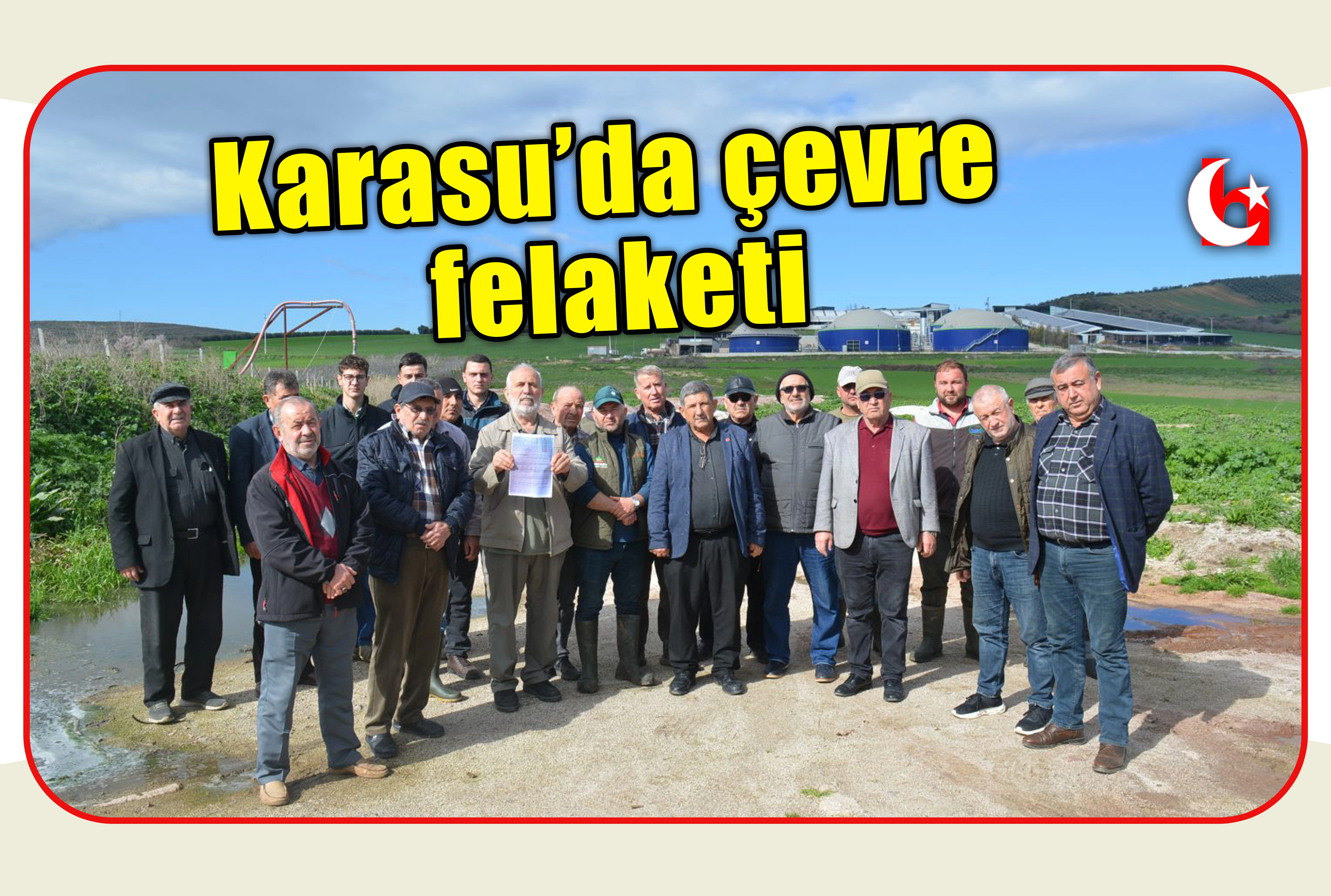 Karasu&rsquo;da &ccedil;evre felaketi