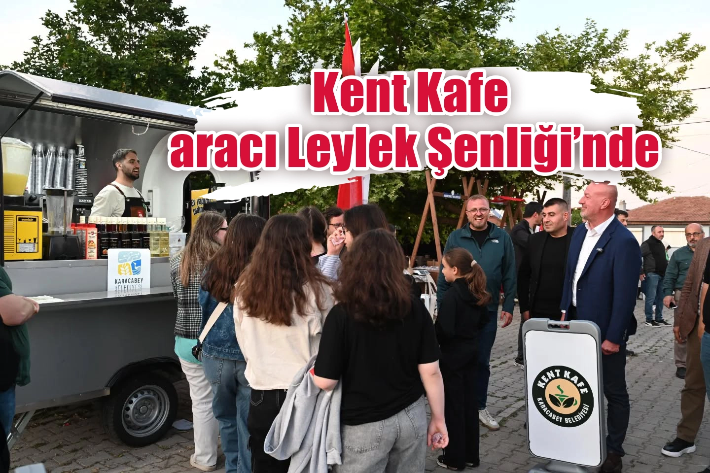 Kent Kafe aracı Leylek Şenliği’nde