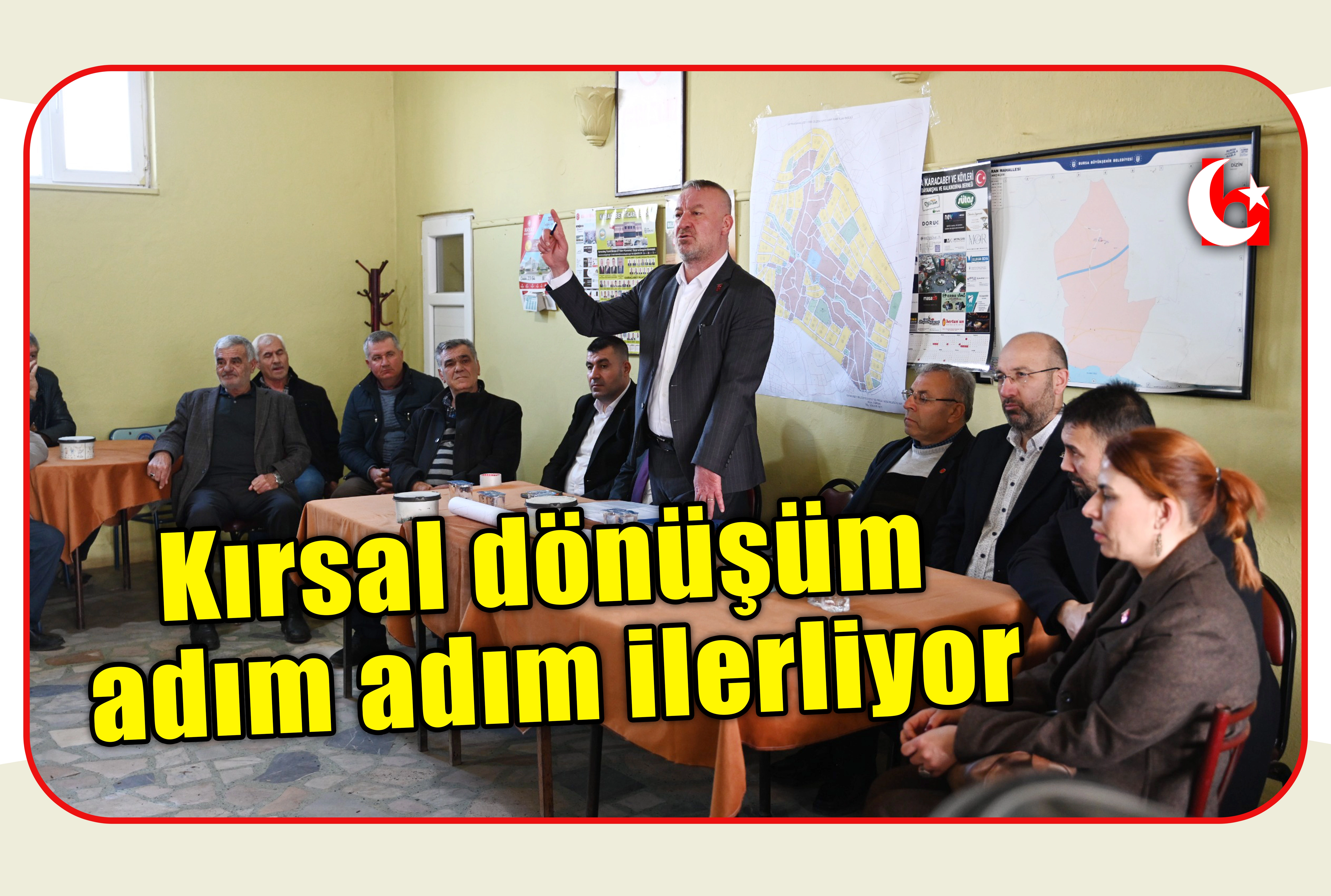 Kırsal d&ouml;n&uuml;ş&uuml;m  adım adım ilerliyor