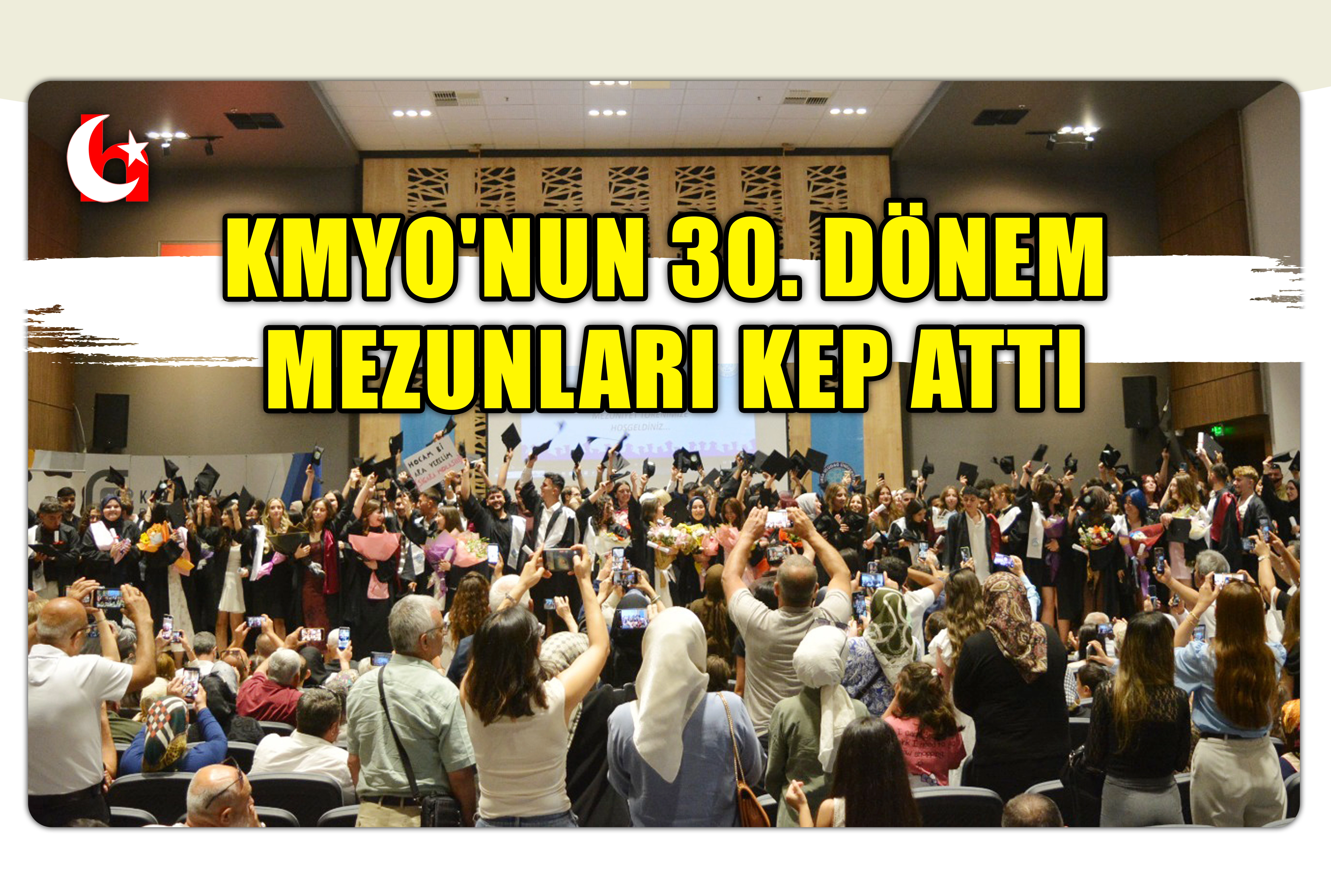 KMYO'NUN 30. D&Ouml;NEM MEZUNLARI KEP ATTI