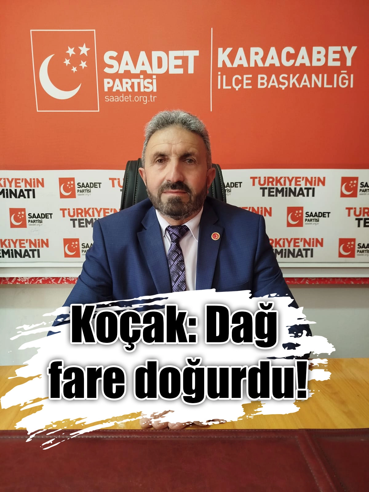 Koçak: Dağ fare doğurdu!