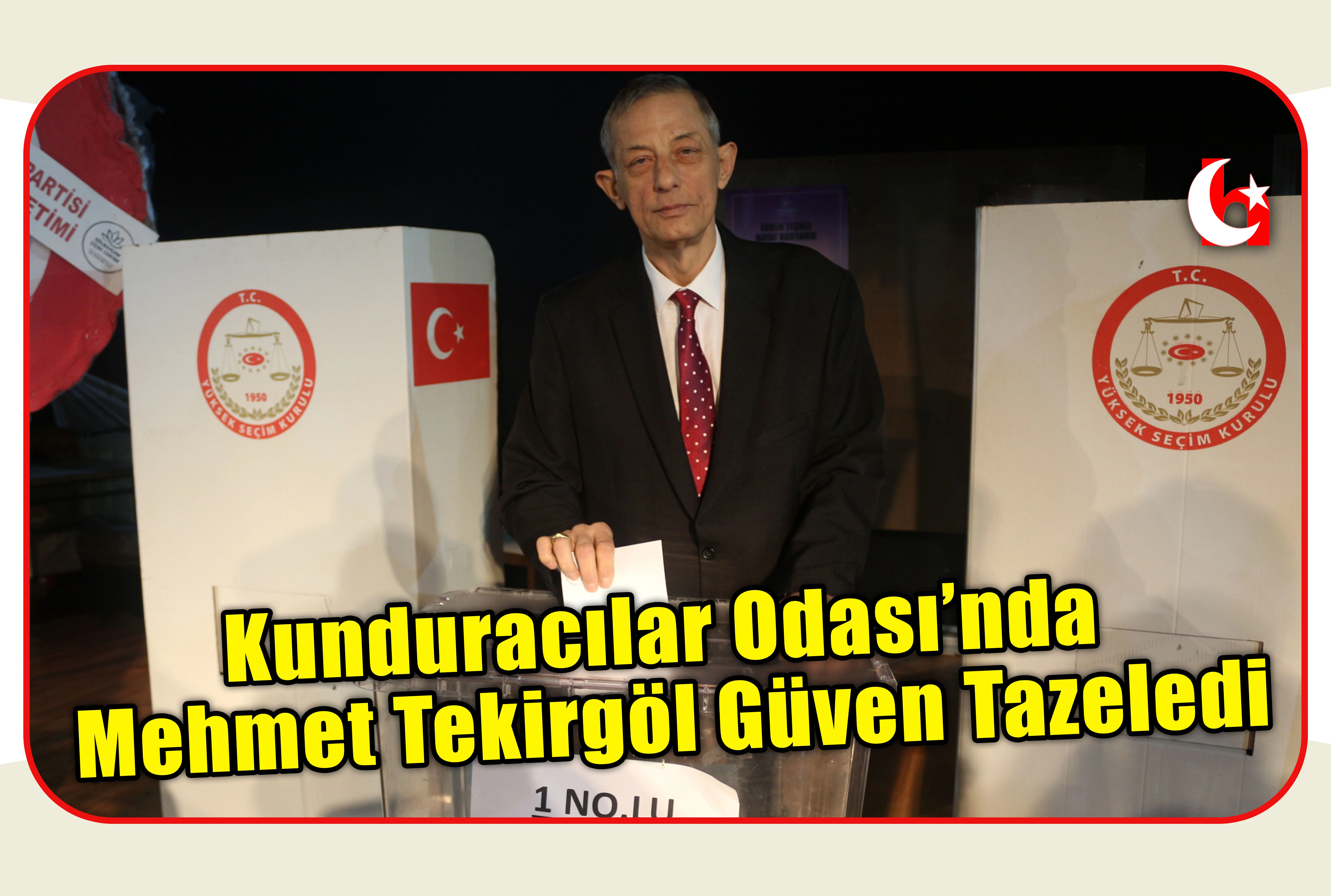 Kunduracılar Odası&rsquo;nda Mehmet Tekirg&ouml;l G&uuml;ven Tazeledi