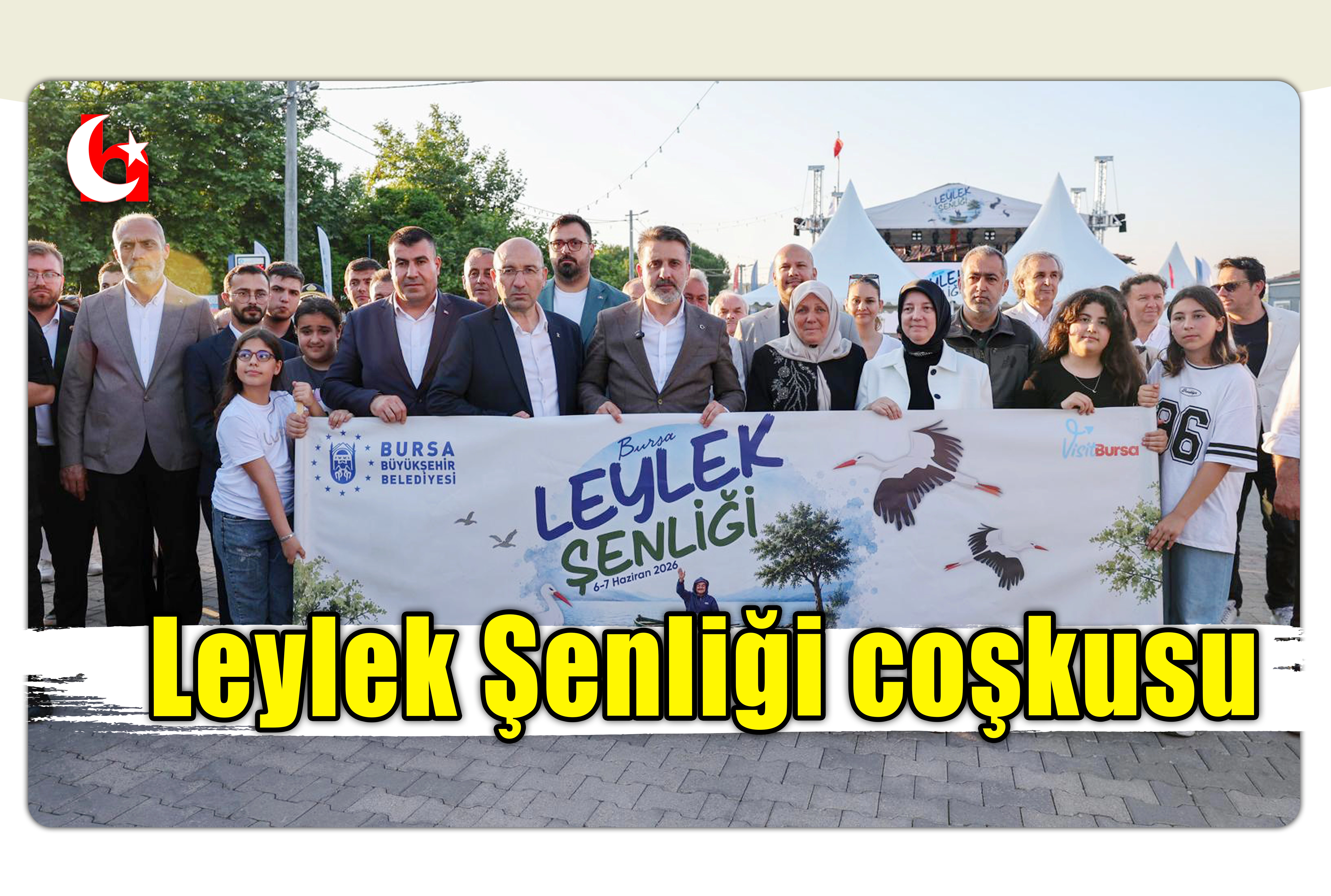 Leylek Şenliği coşkusu