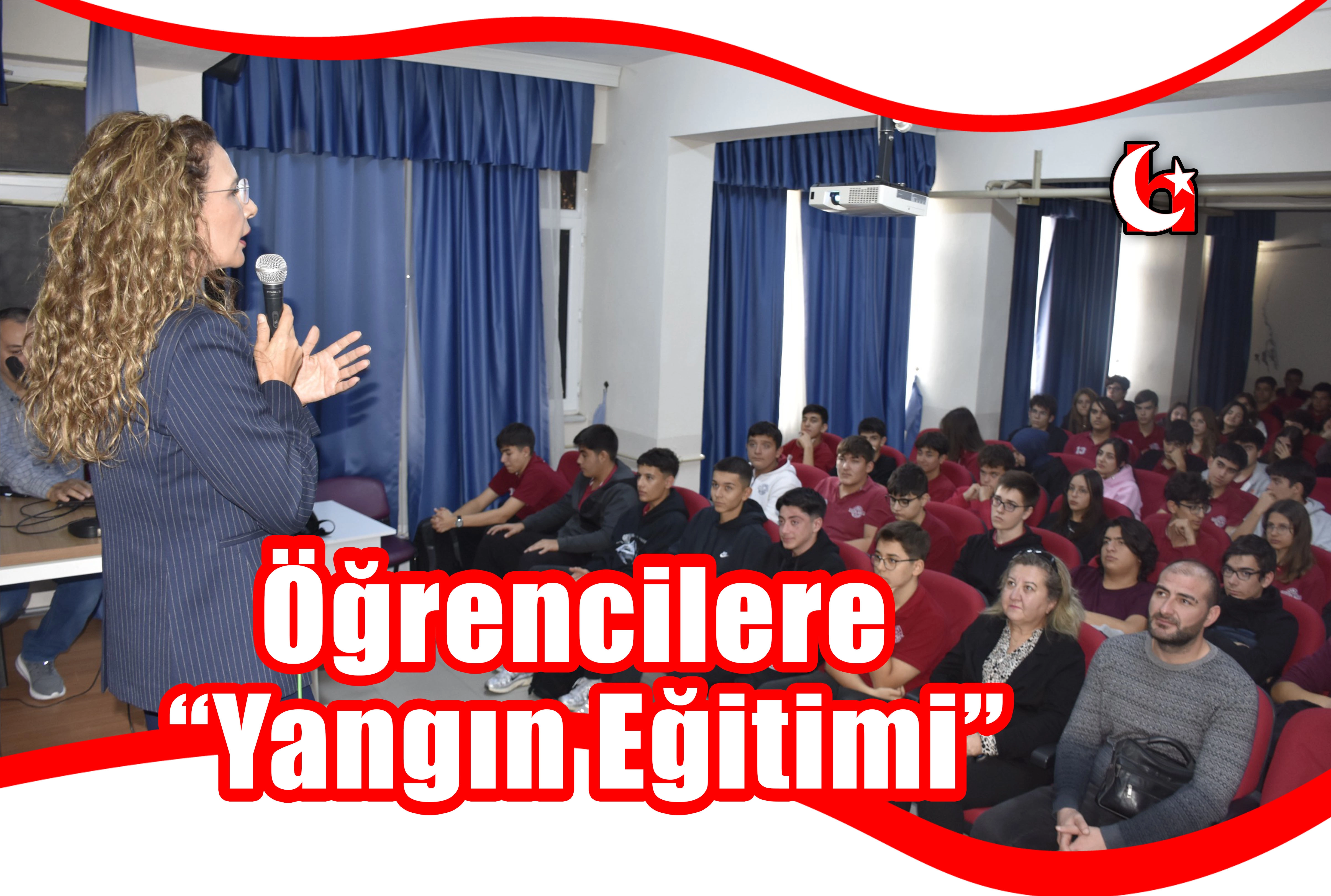 Öğrencilere “Yangın Eğitimi”