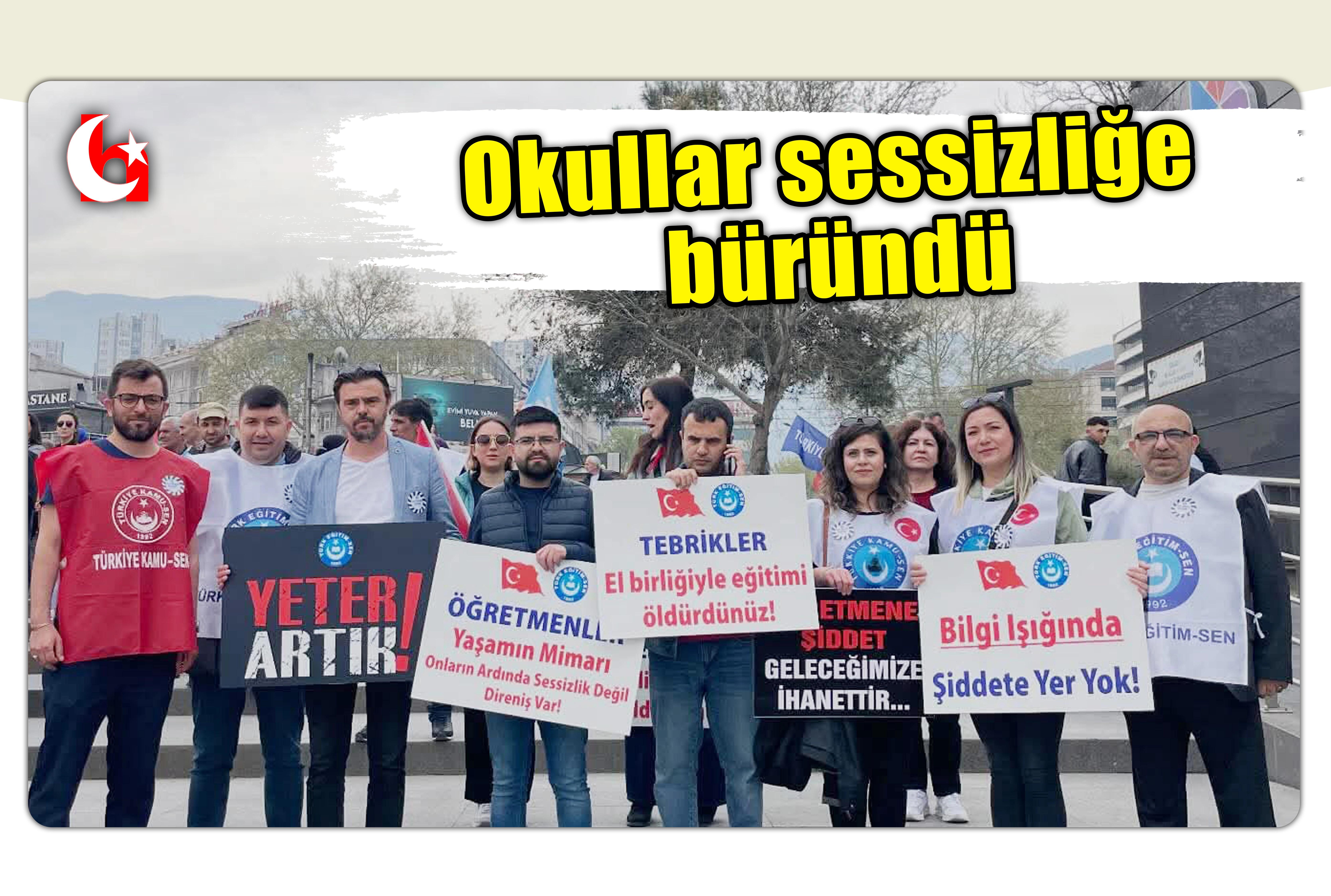 Okullar sessizliğe b&uuml;r&uuml;nd&uuml;