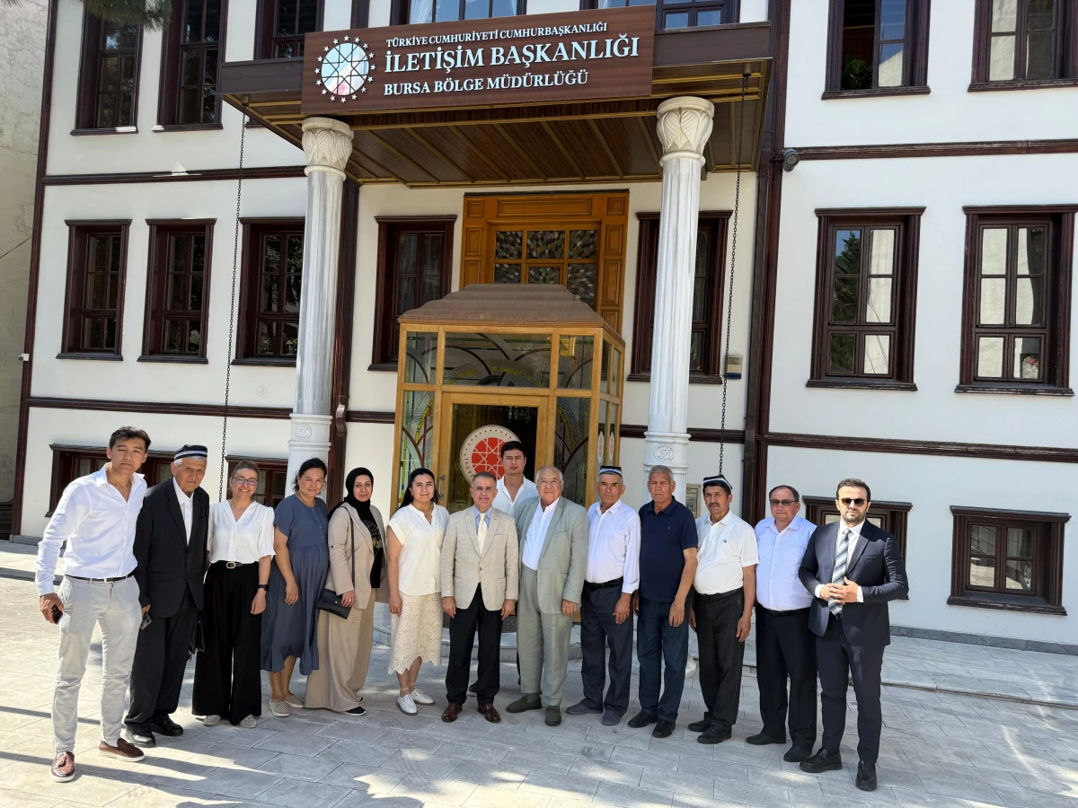 ÖZBEK BASIN HEYETİ BURSA’YA ZİYARET GERÇEKLEŞTİRDİ