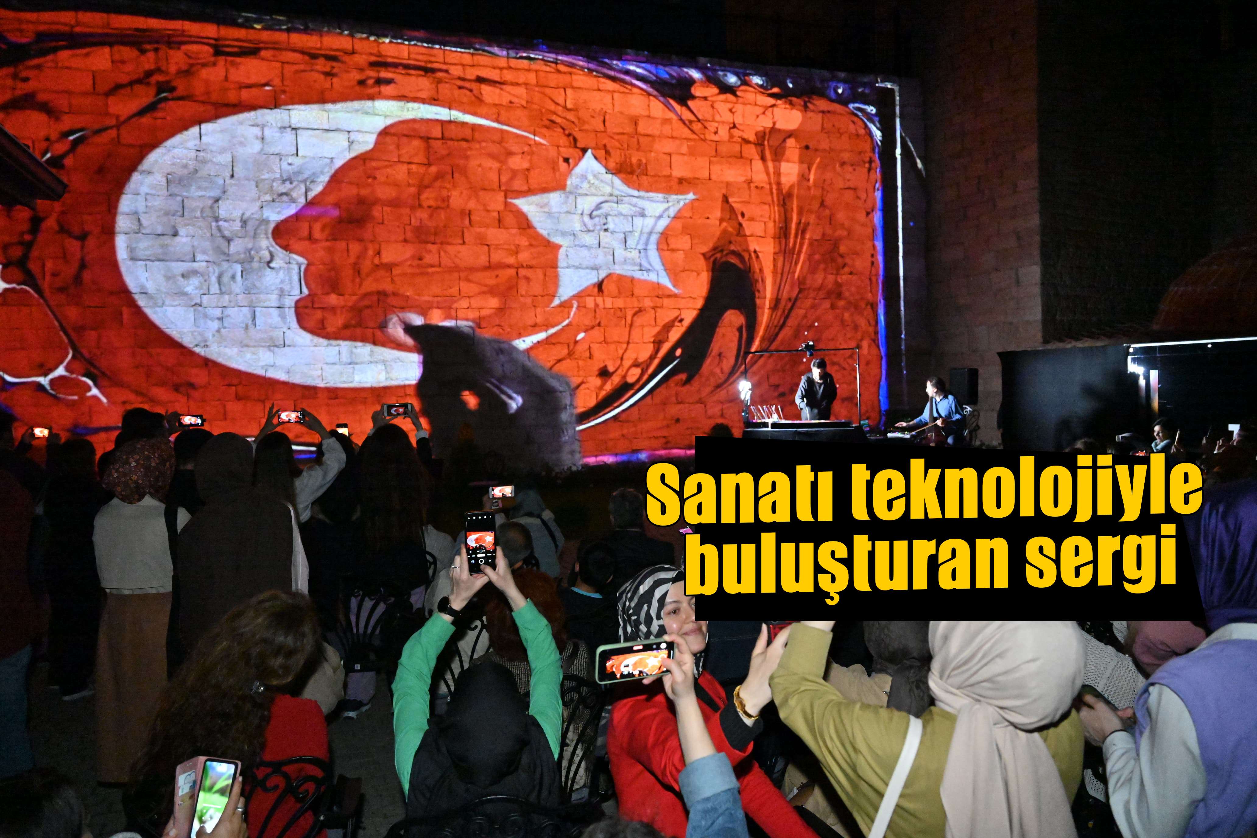 Sanatı teknolojiyle buluşturan sergi