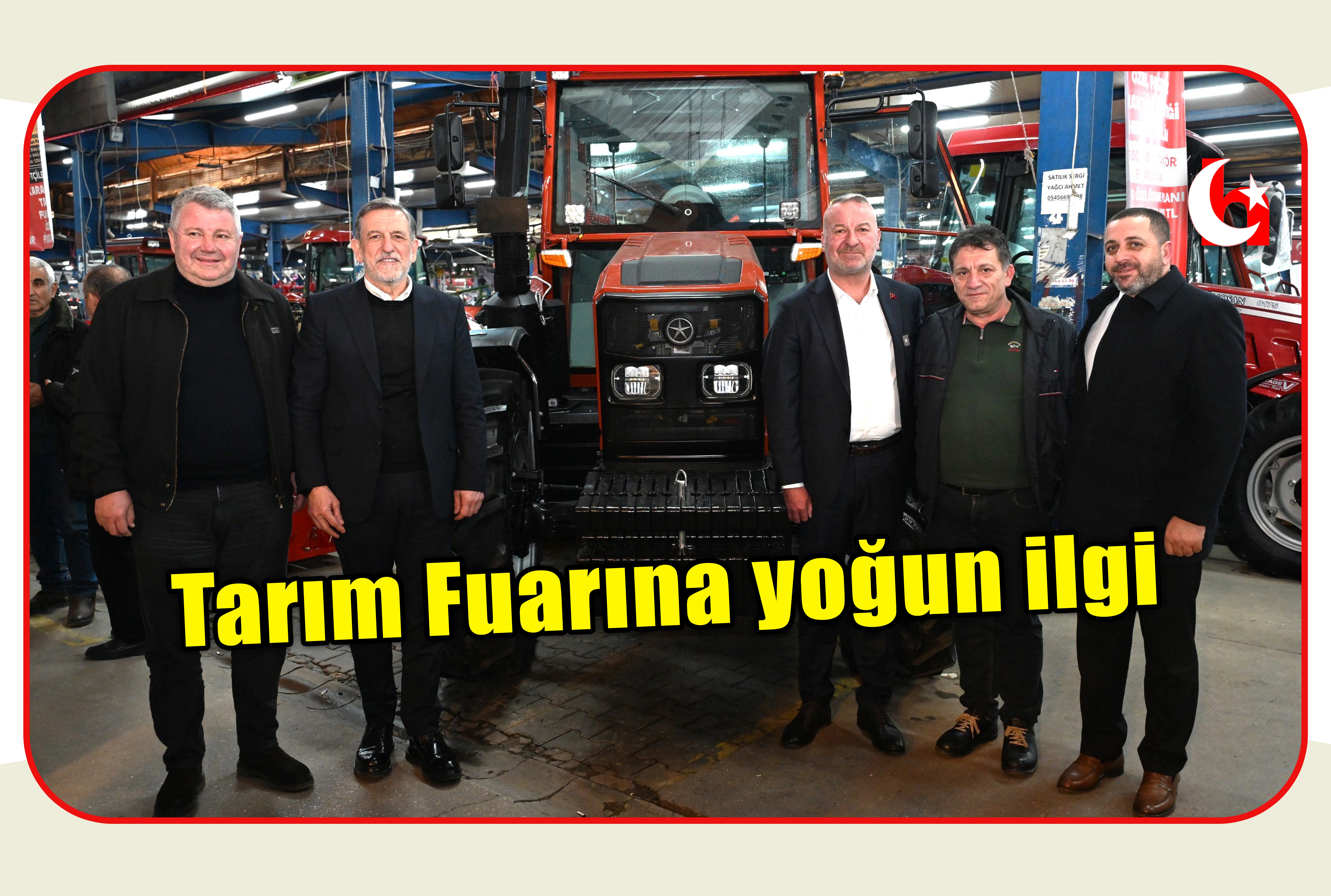Tarım Fuarına yoğun ilgi